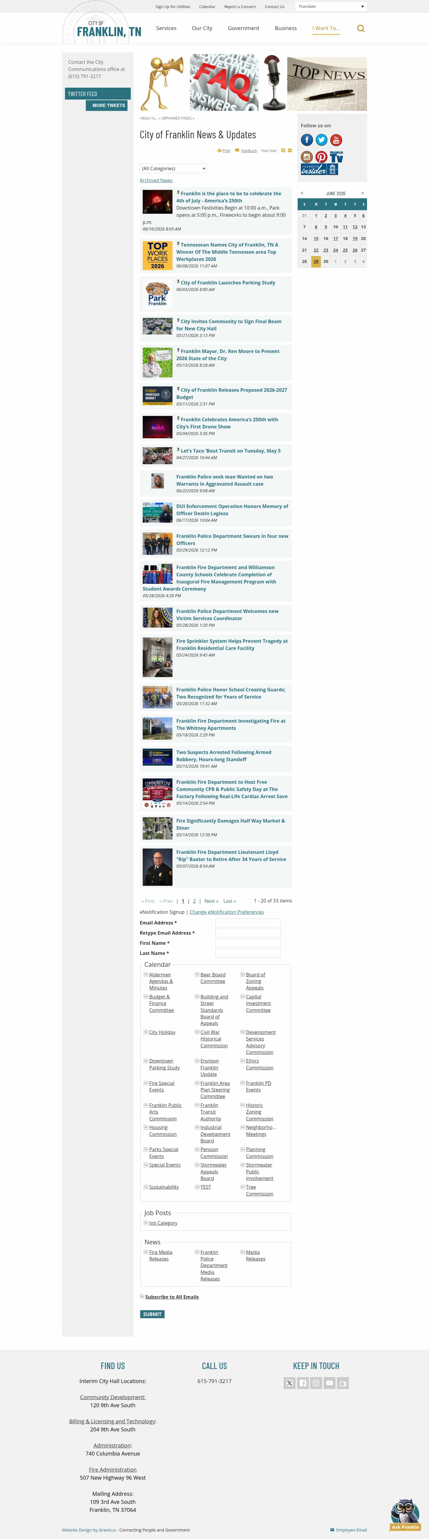 Latest website image capture