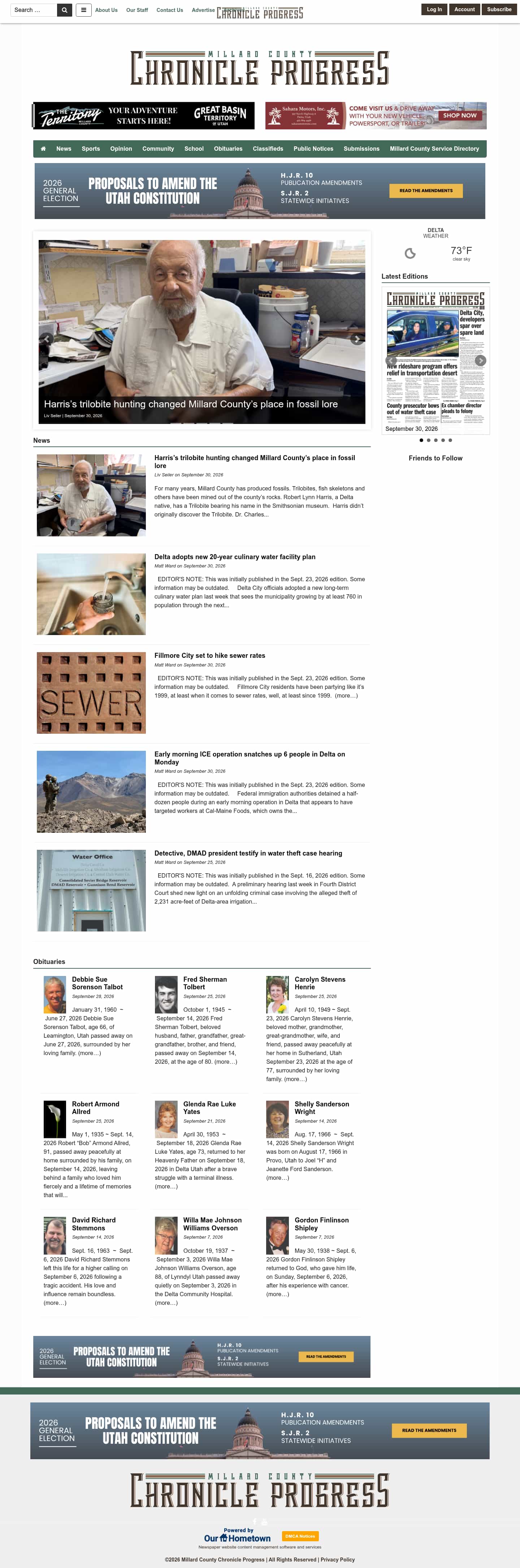 Latest website image capture
