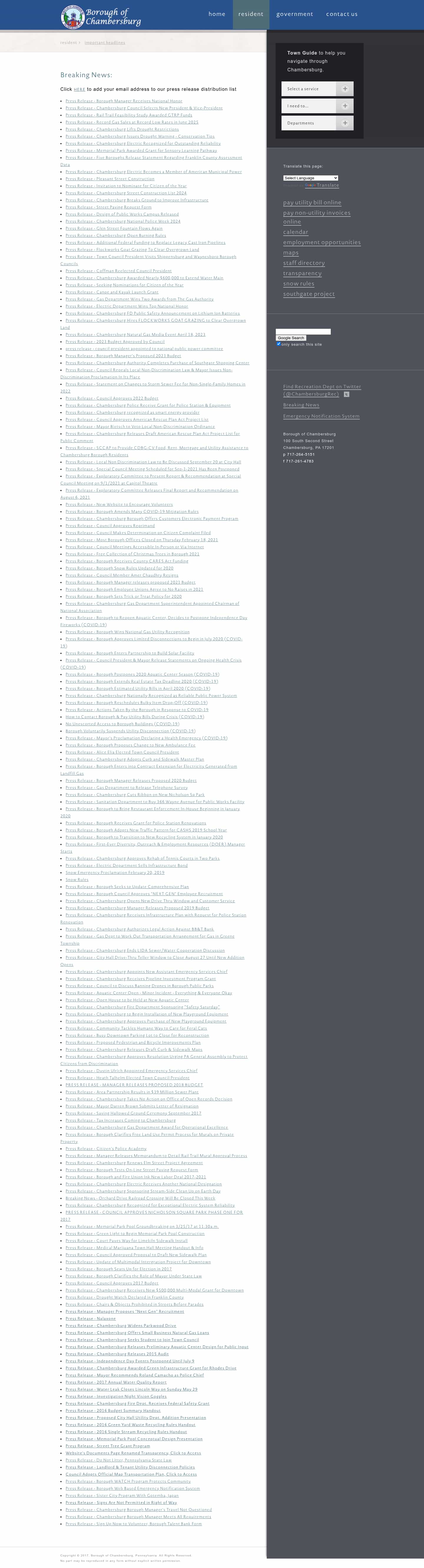 Latest website image capture