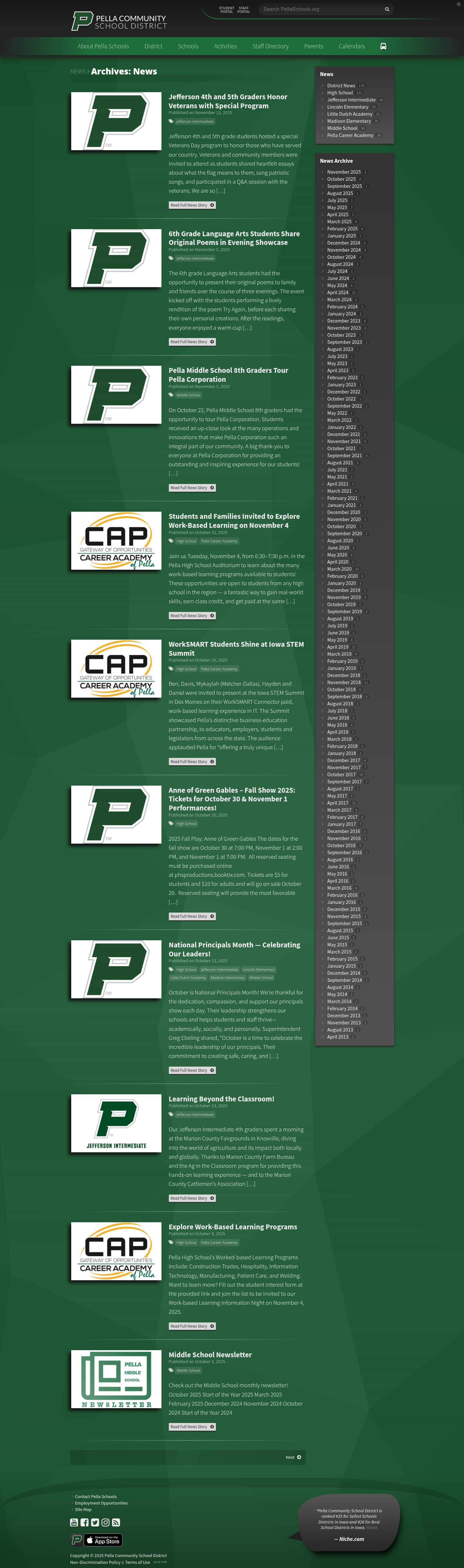 Latest website image capture