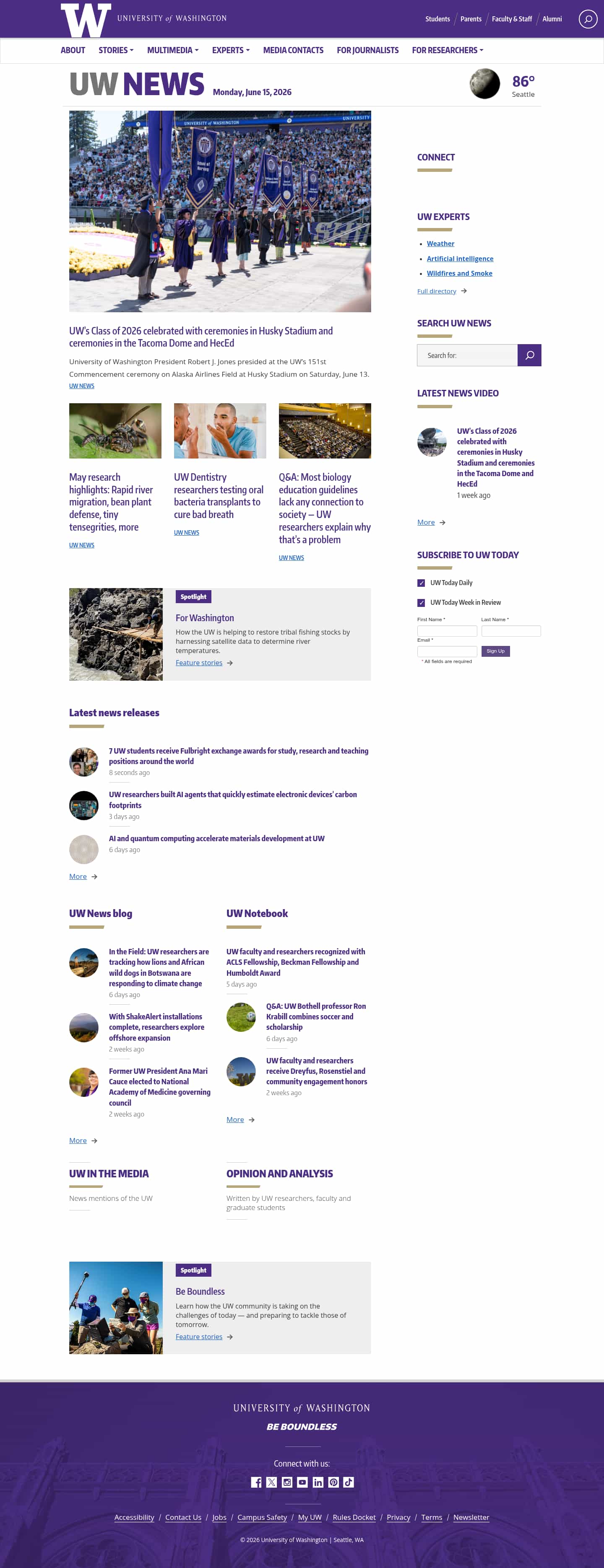 Latest website image capture