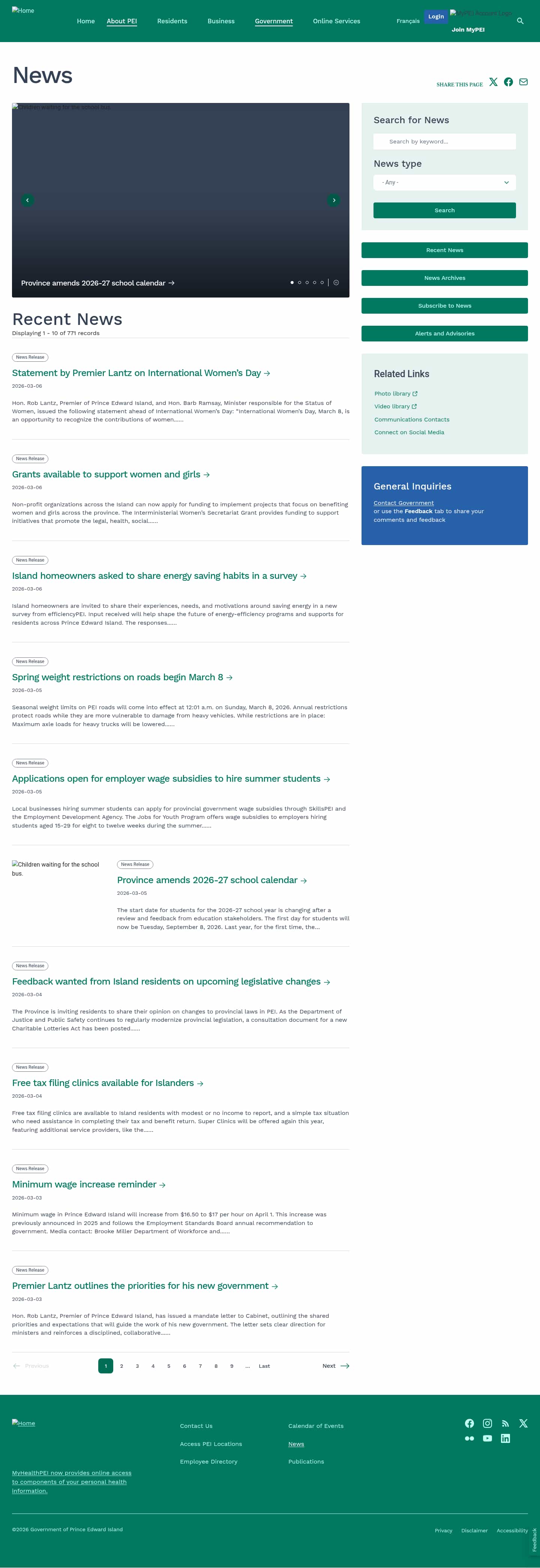 Latest website image capture