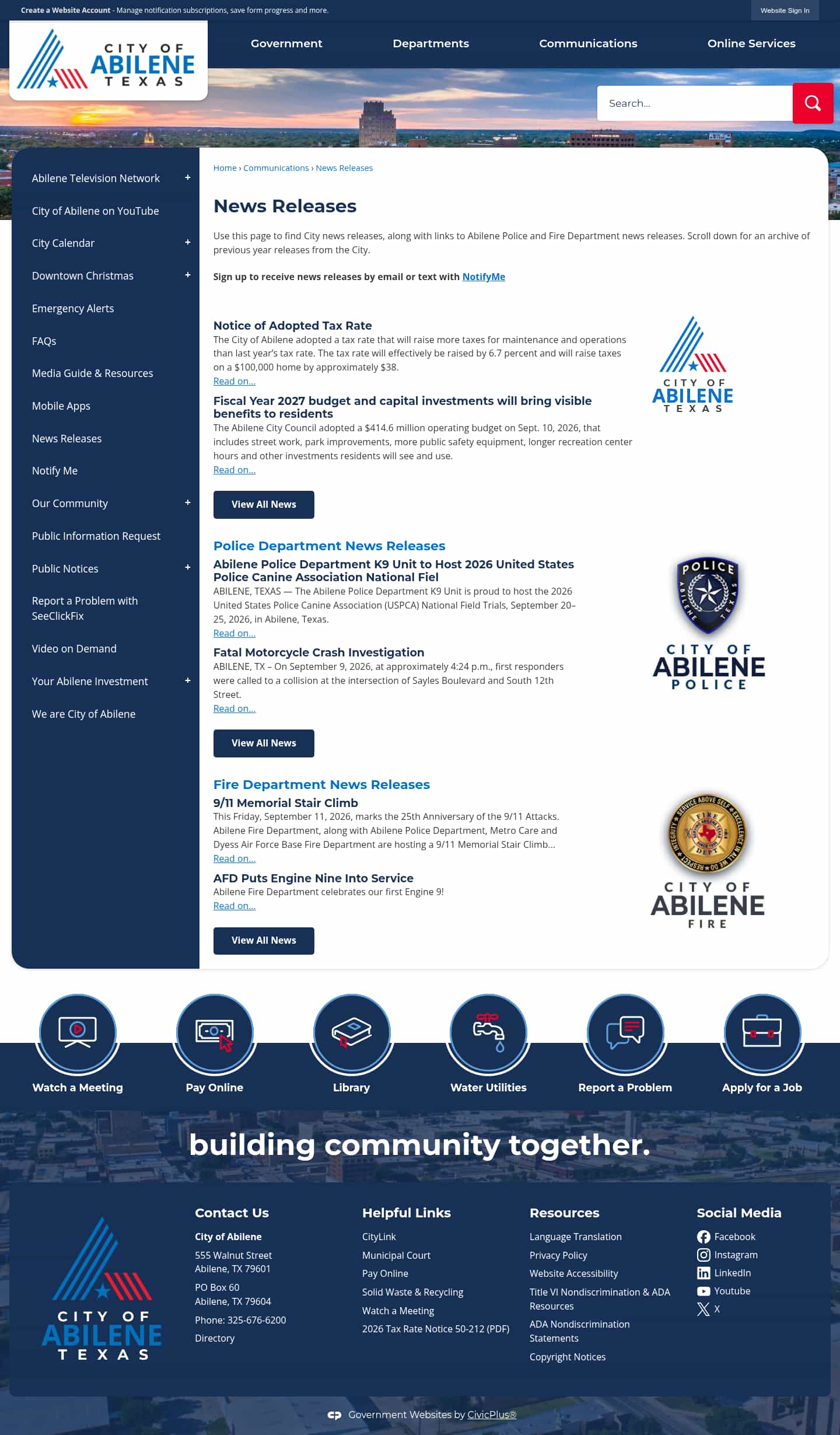 Latest website image capture