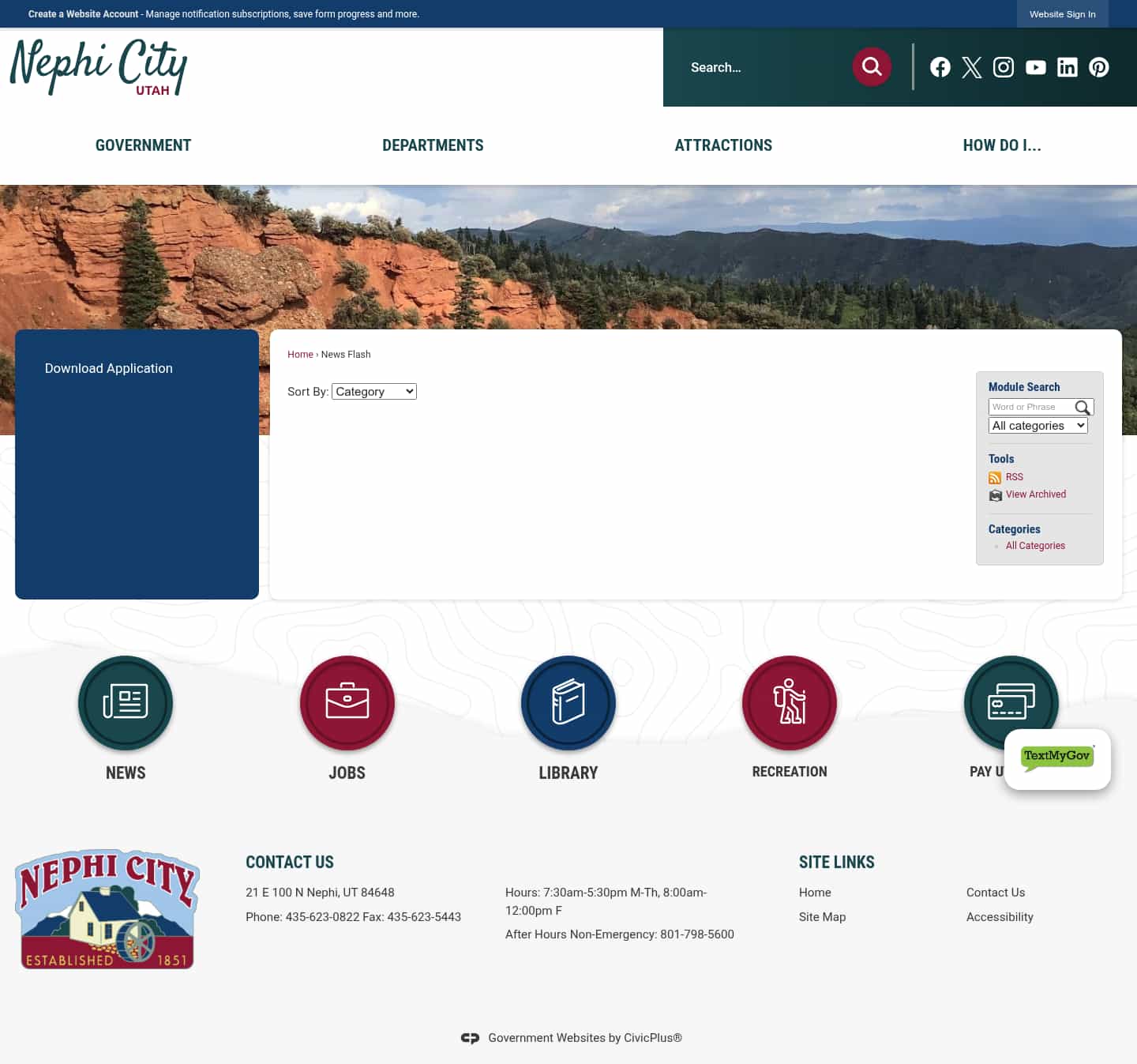 Latest website image capture