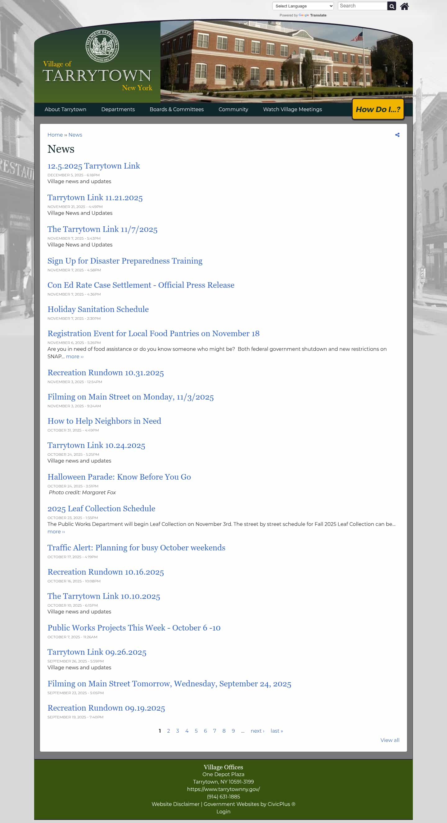 Latest website image capture