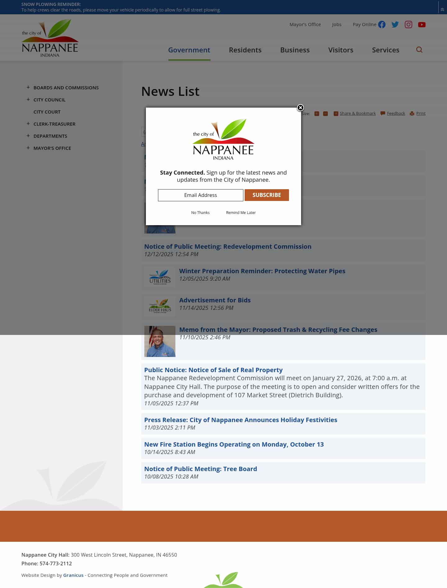 Latest website image capture