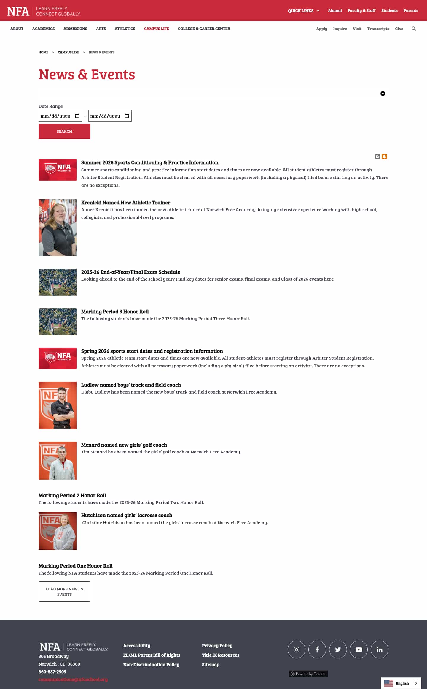 Latest website image capture