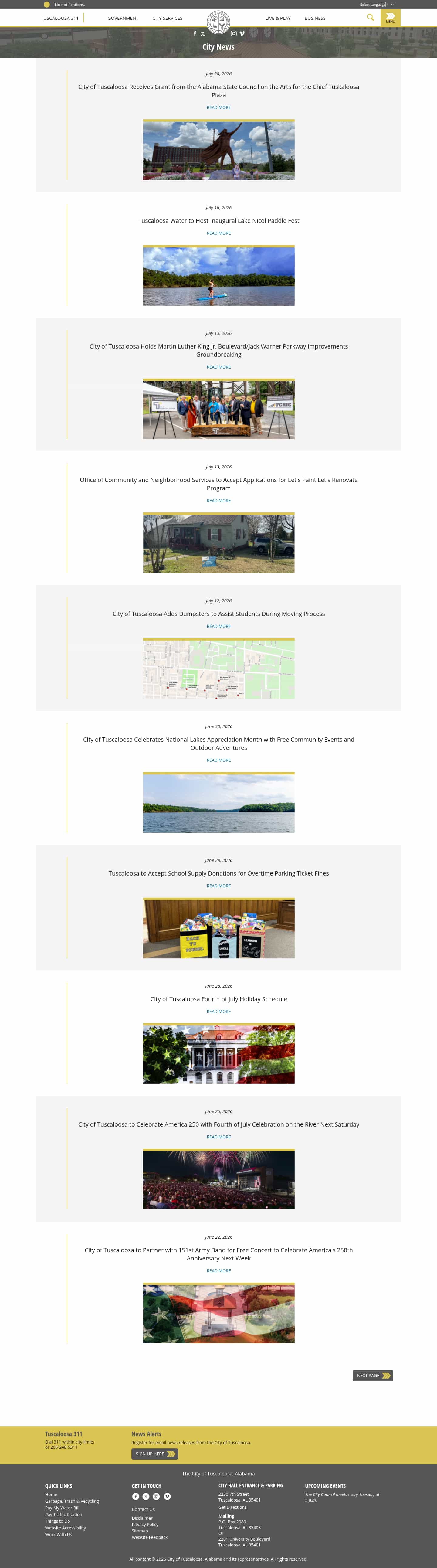 Latest website image capture