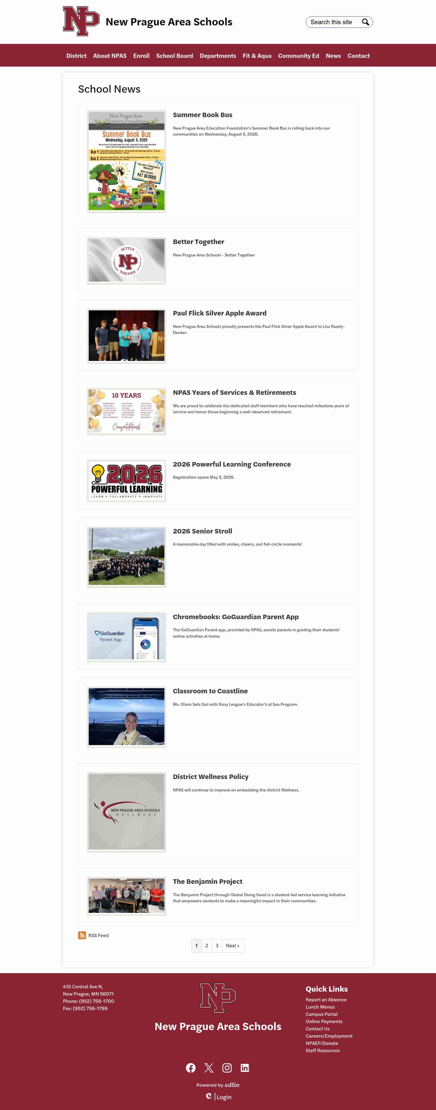 Latest website image capture