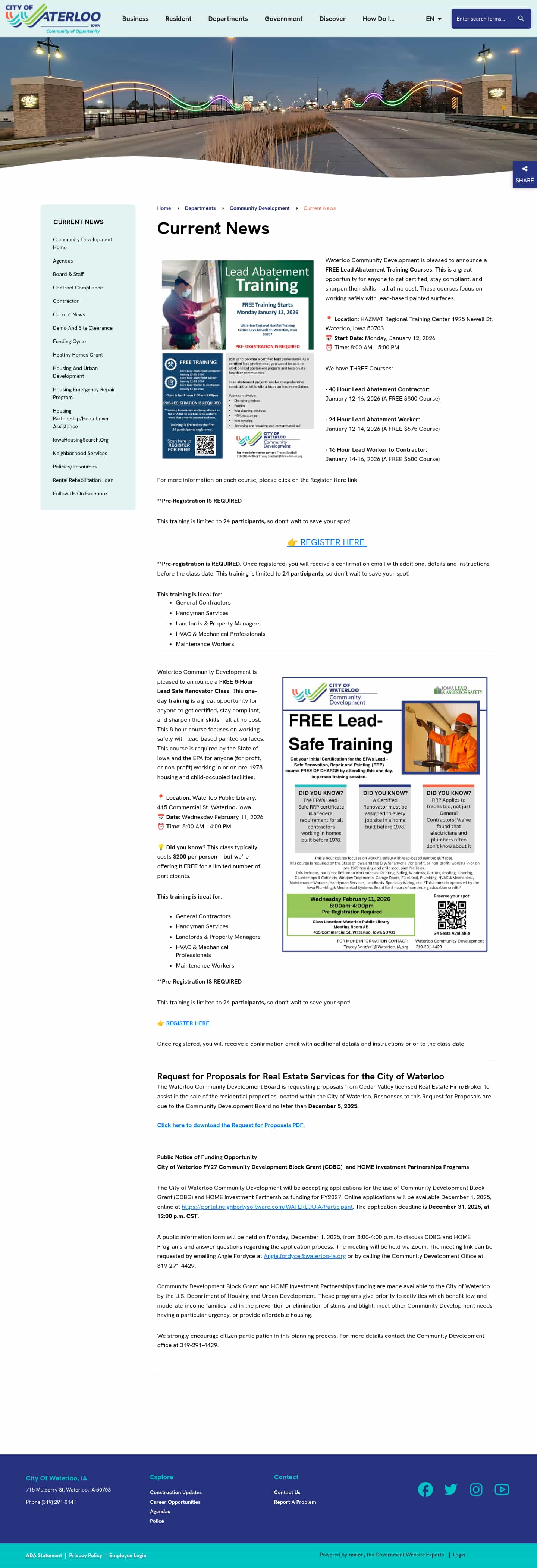 Latest website image capture