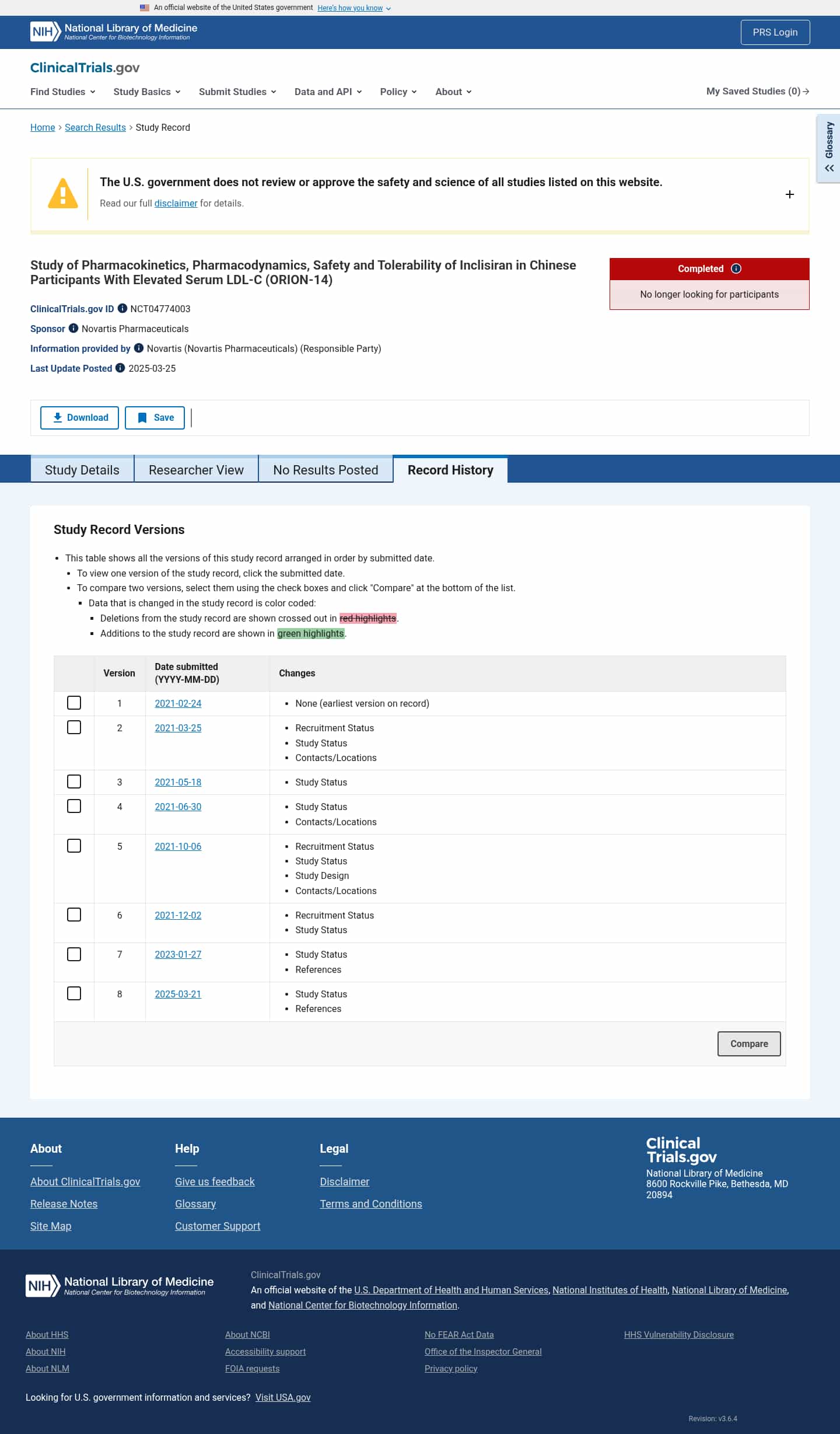 Latest website image capture