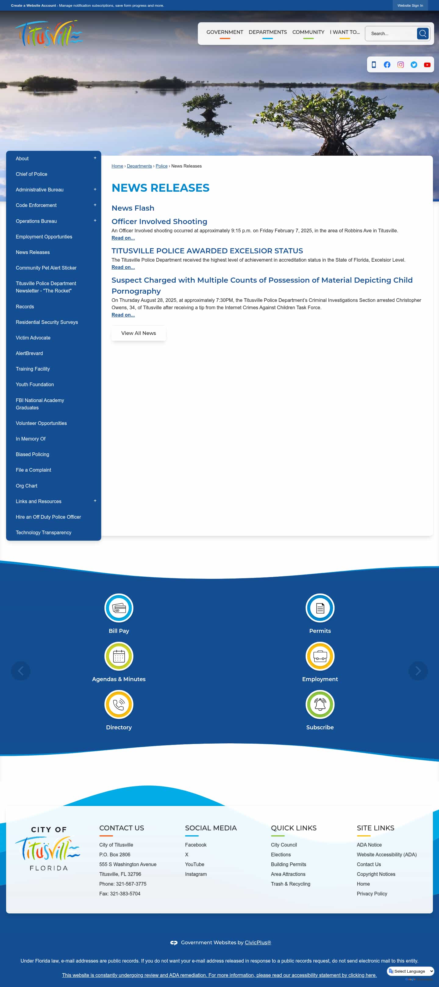 Latest website image capture