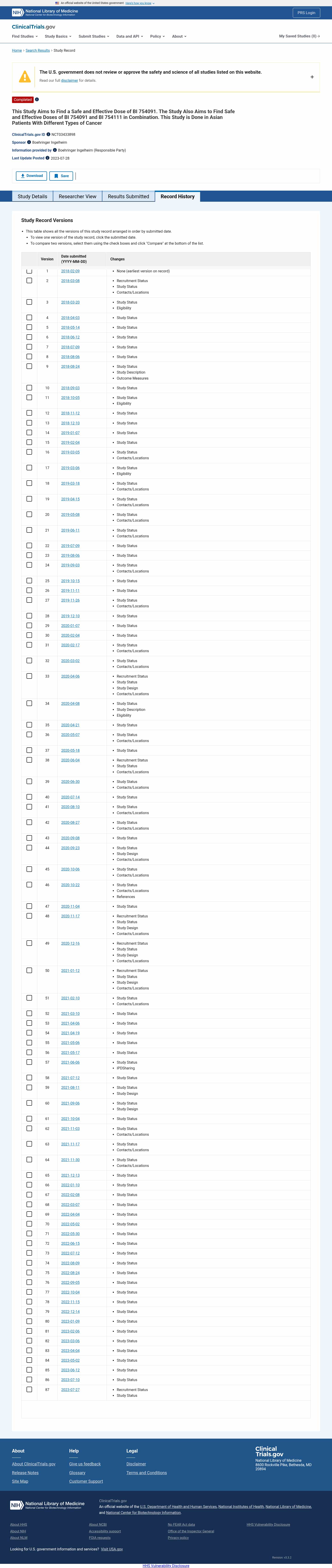 Latest website image capture