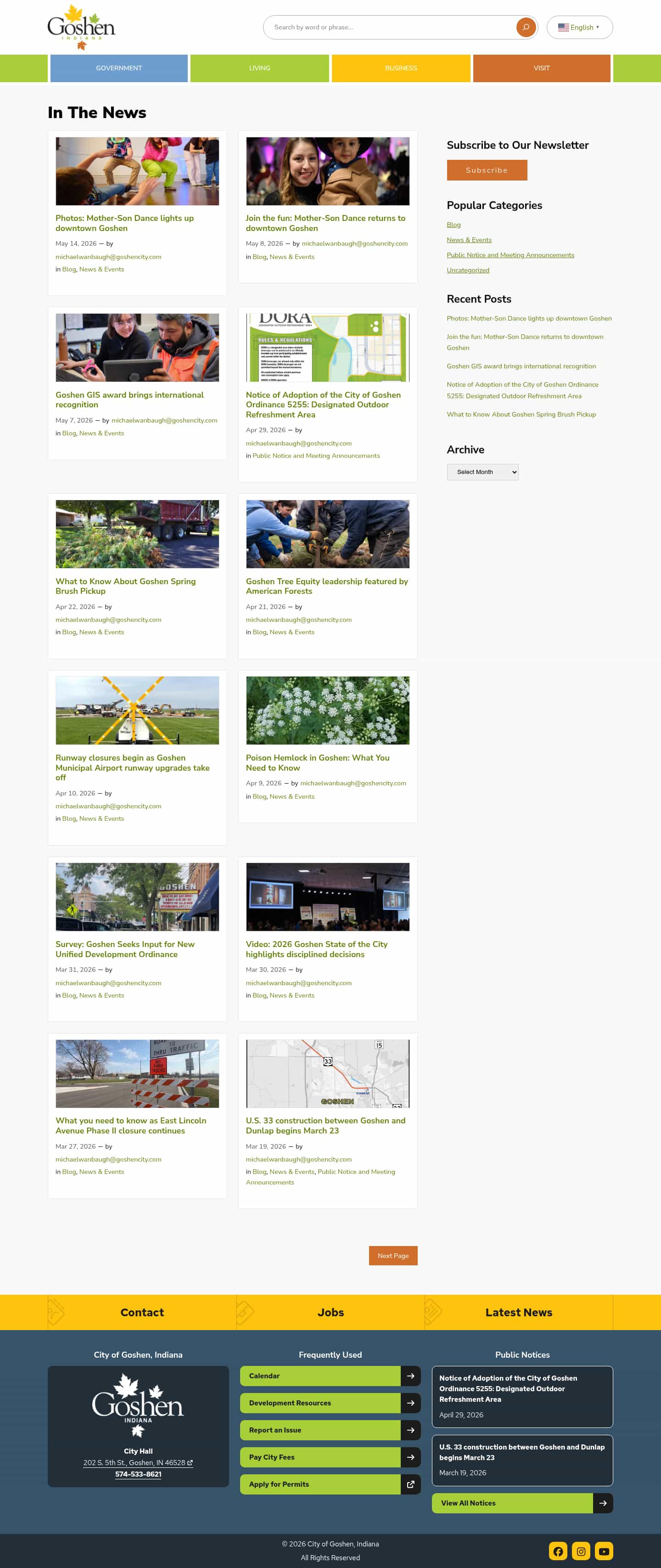Latest website image capture