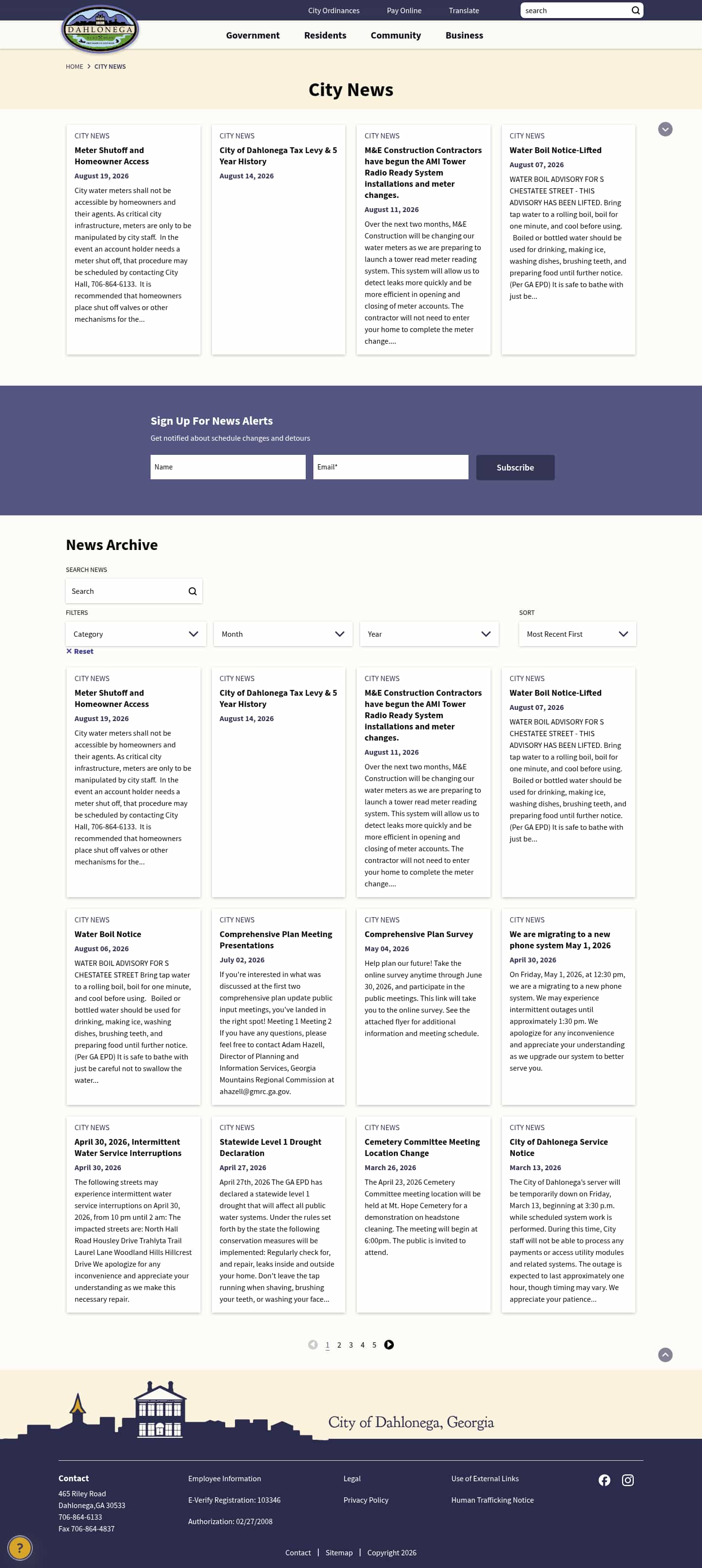 Latest website image capture