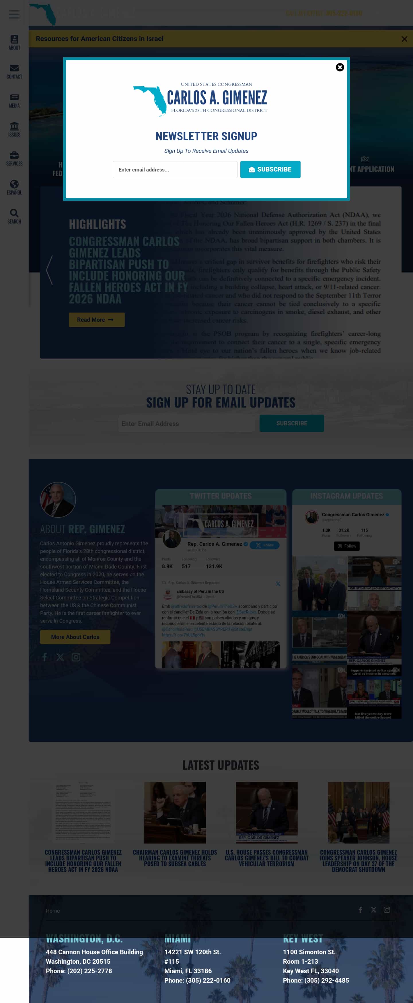 Latest website image capture