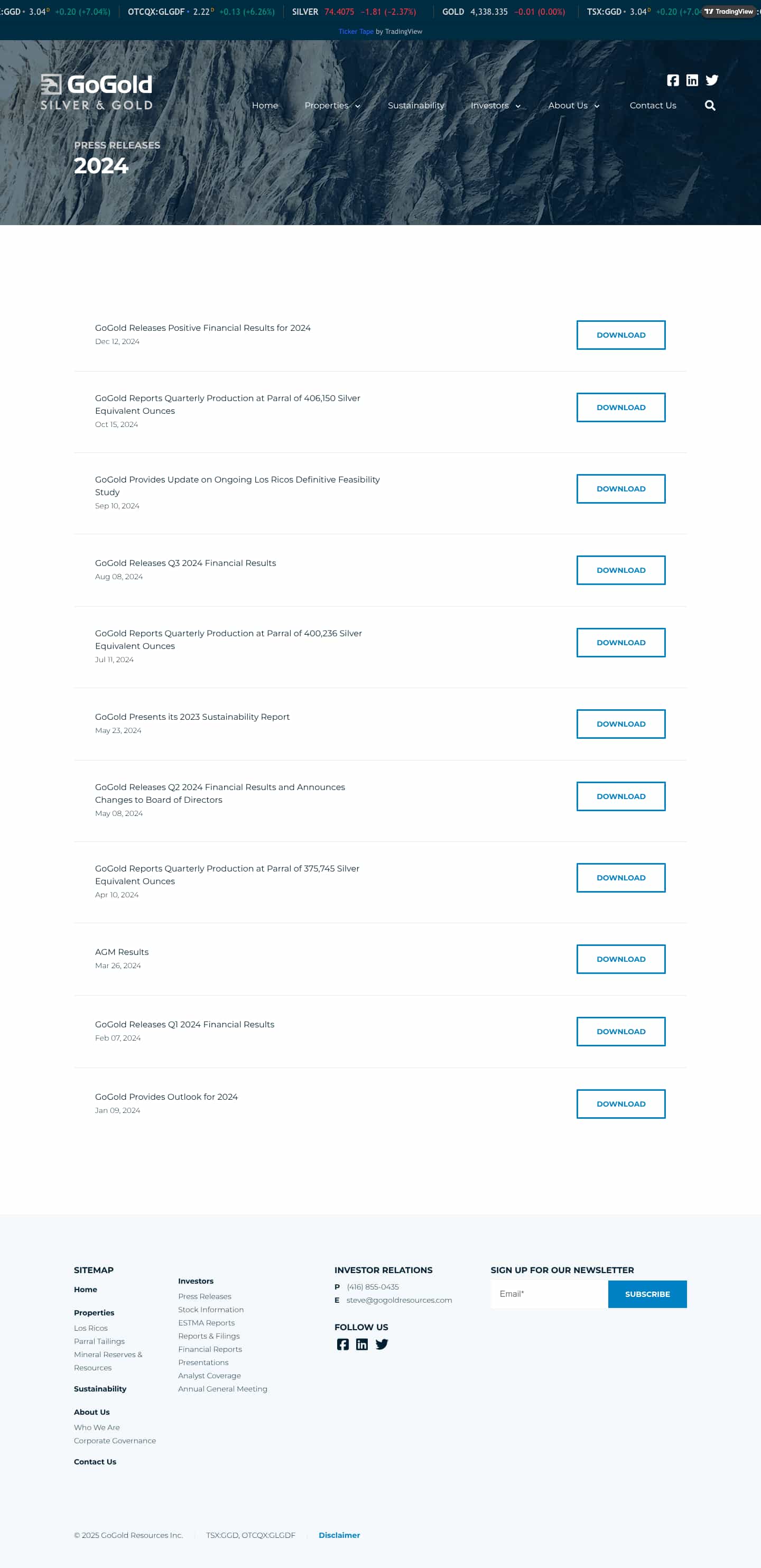 Latest website image capture