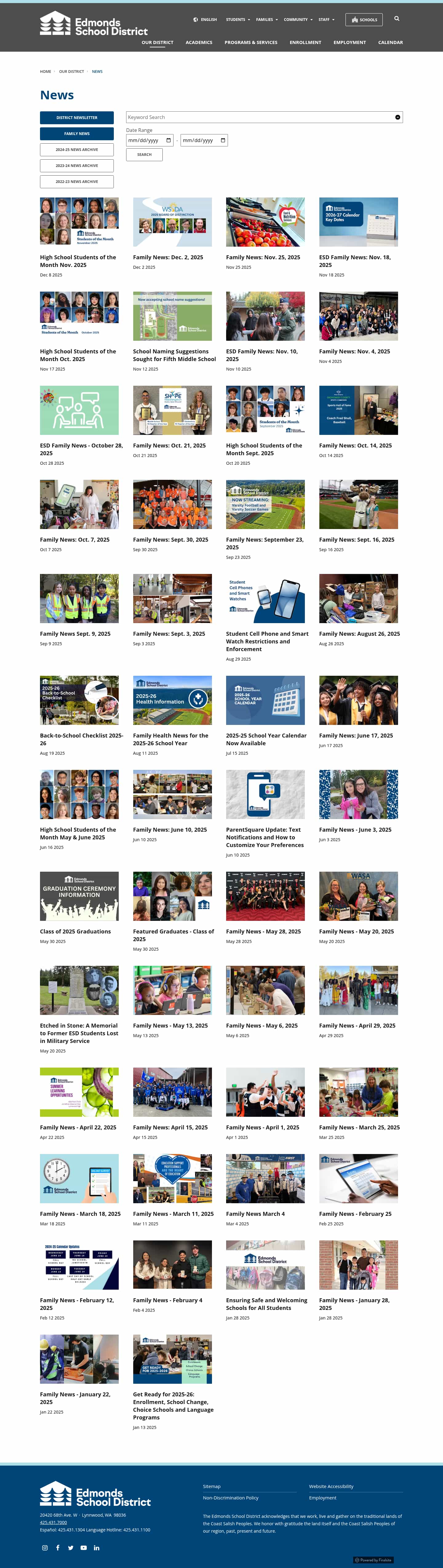 Latest website image capture