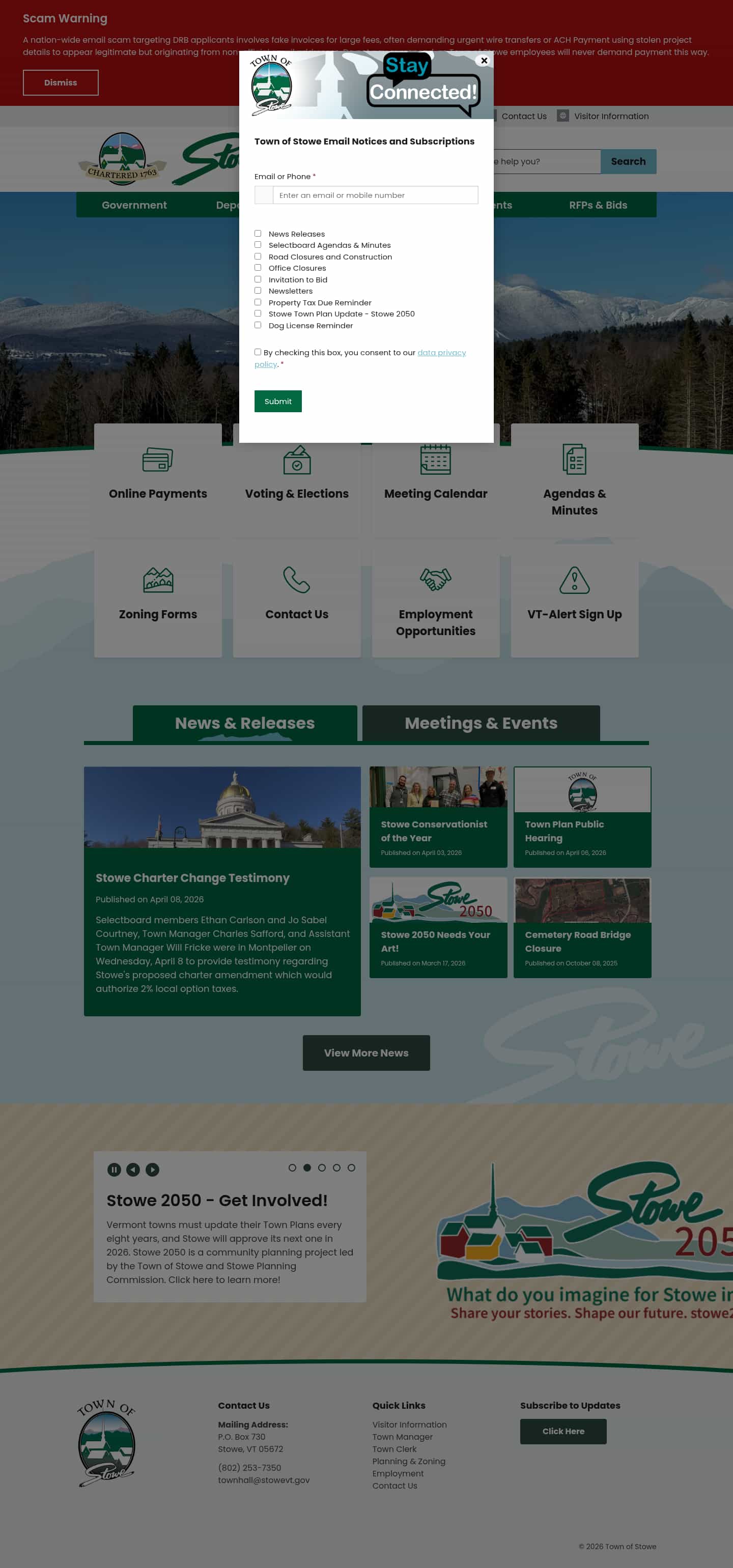 Latest website image capture