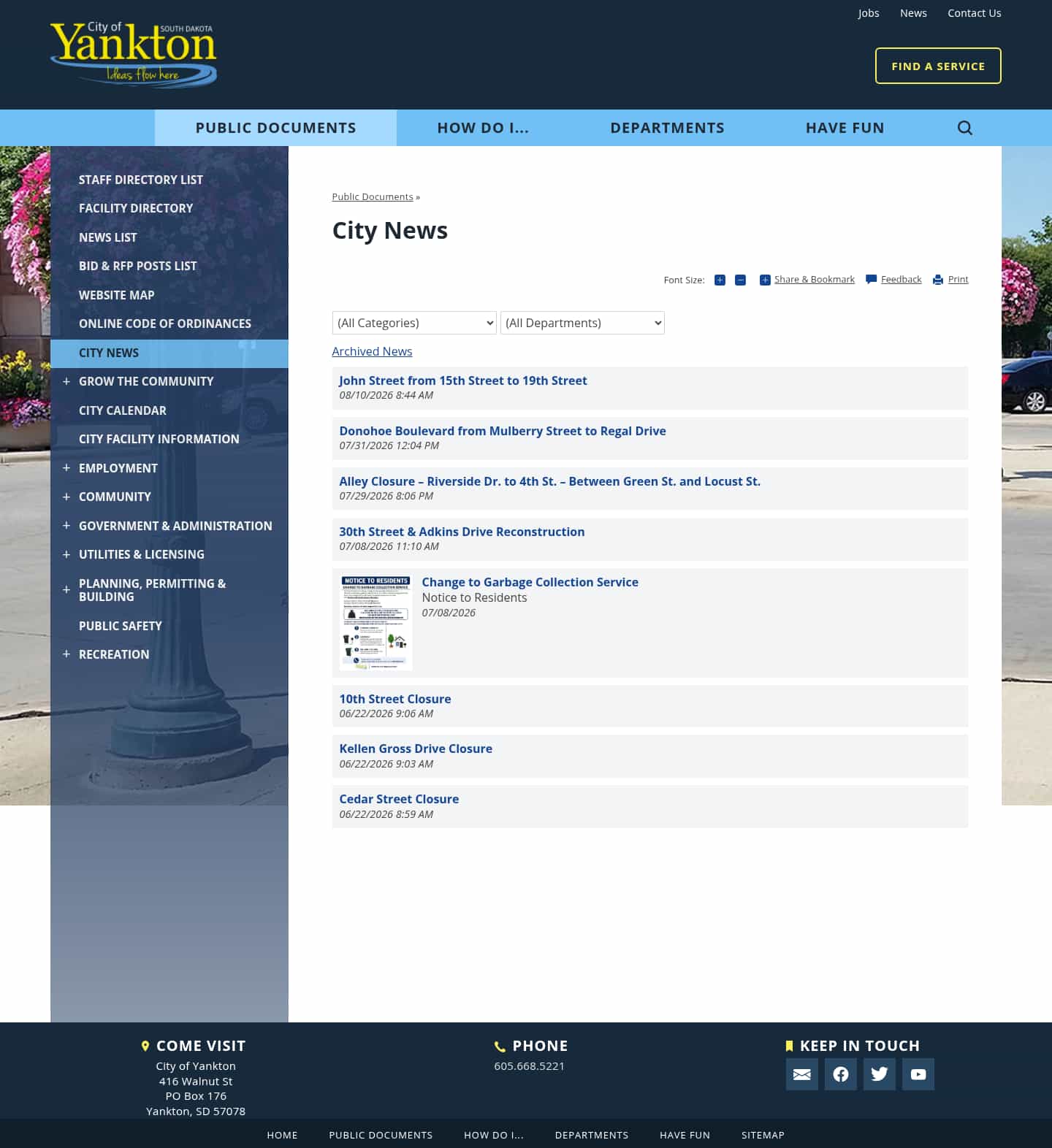 Latest website image capture