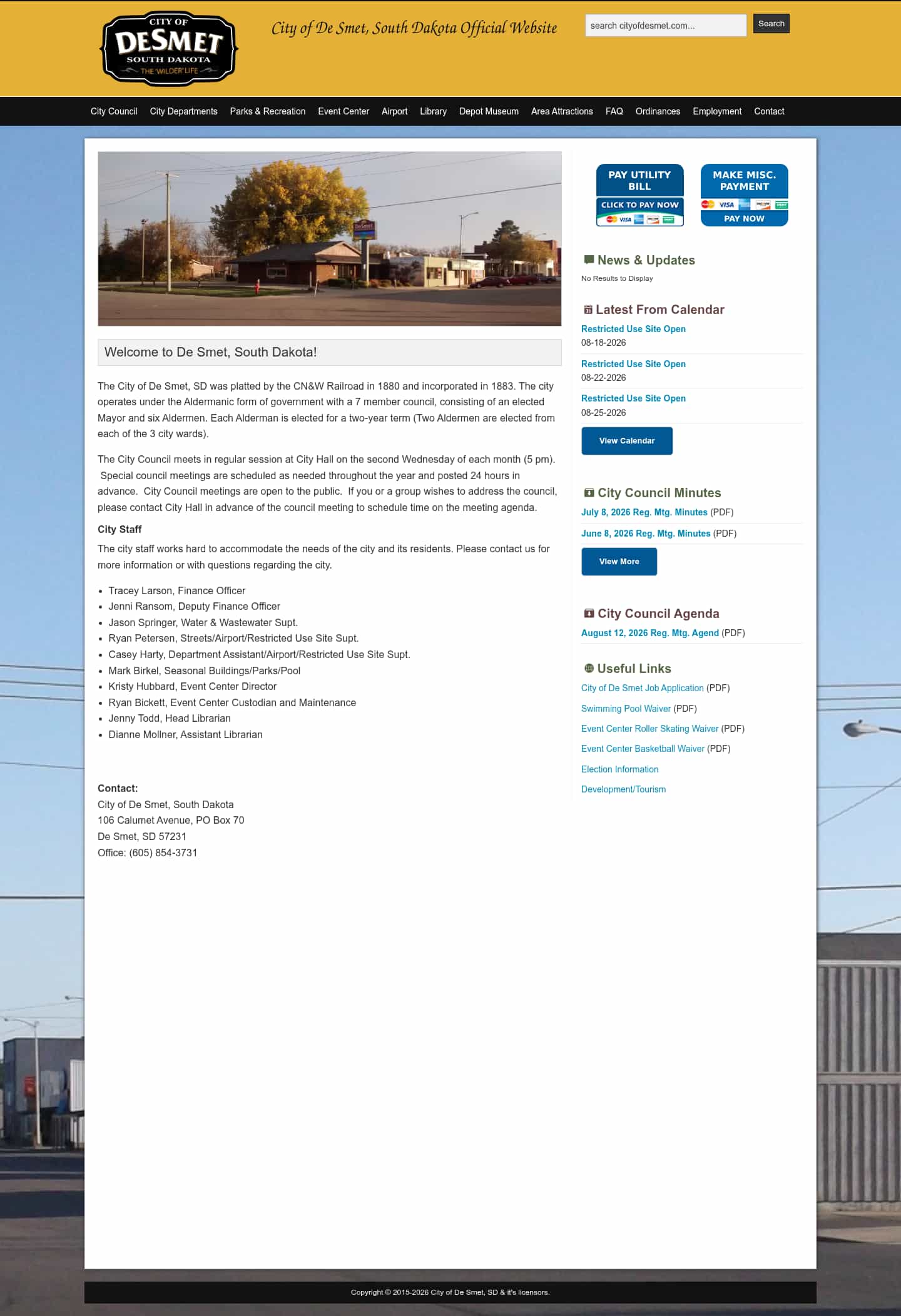 Latest website image capture