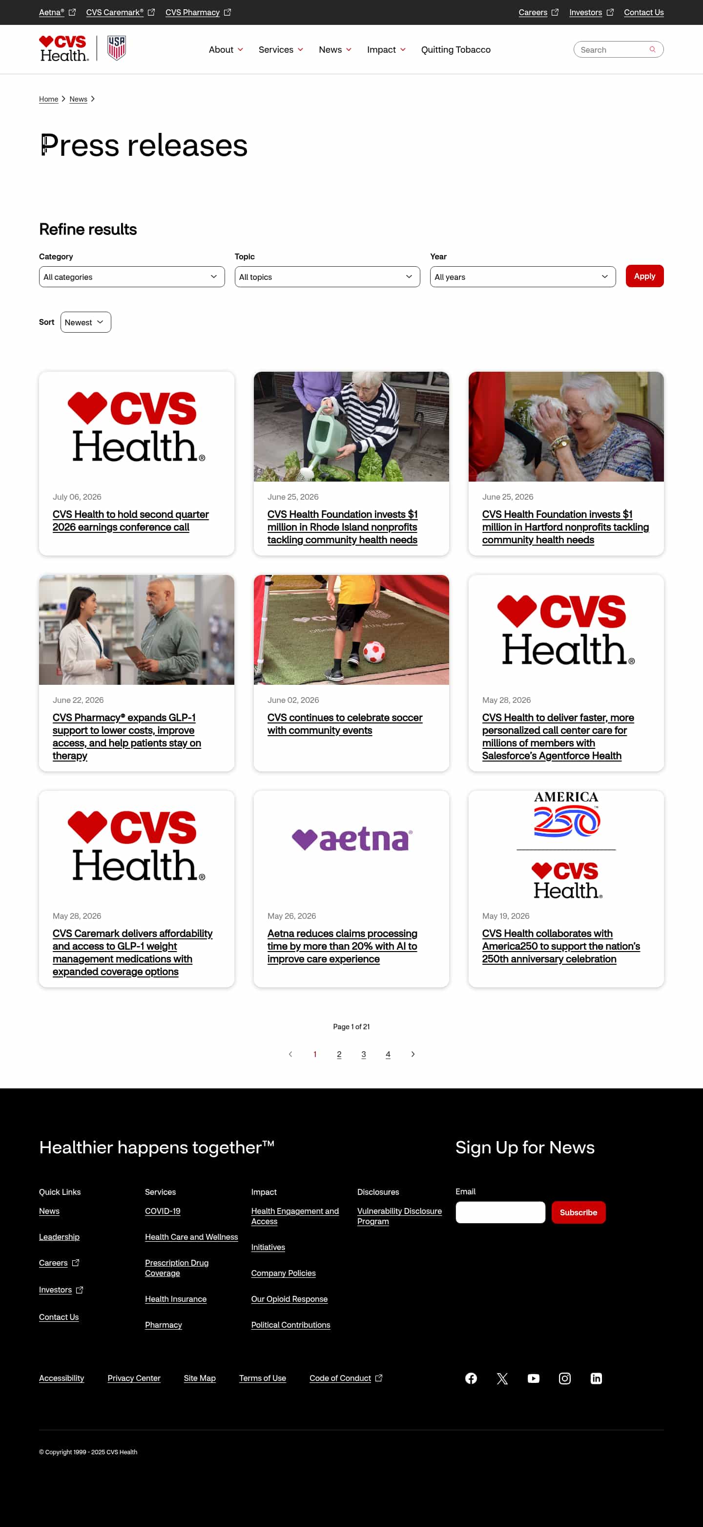 Latest website image capture
