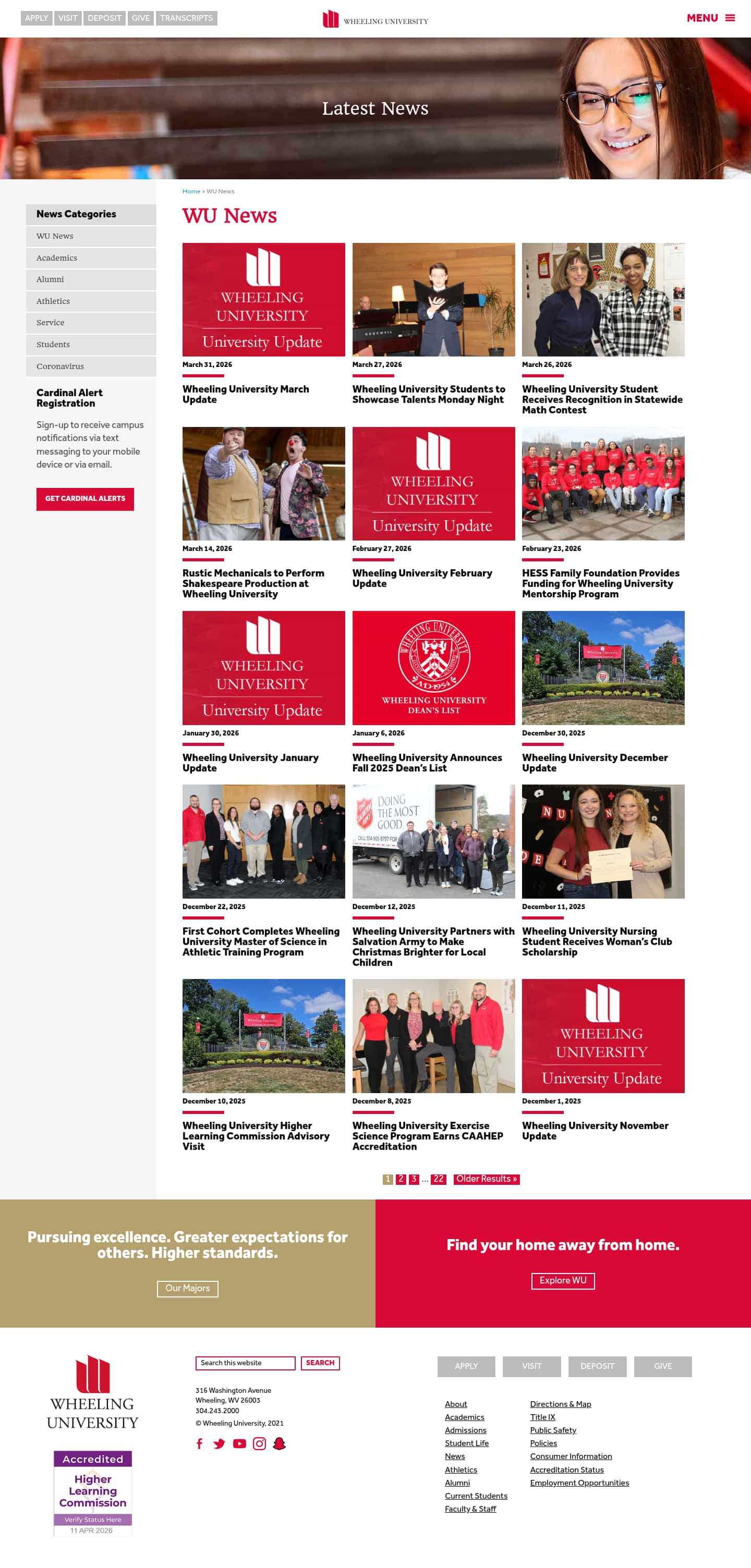 Latest website image capture