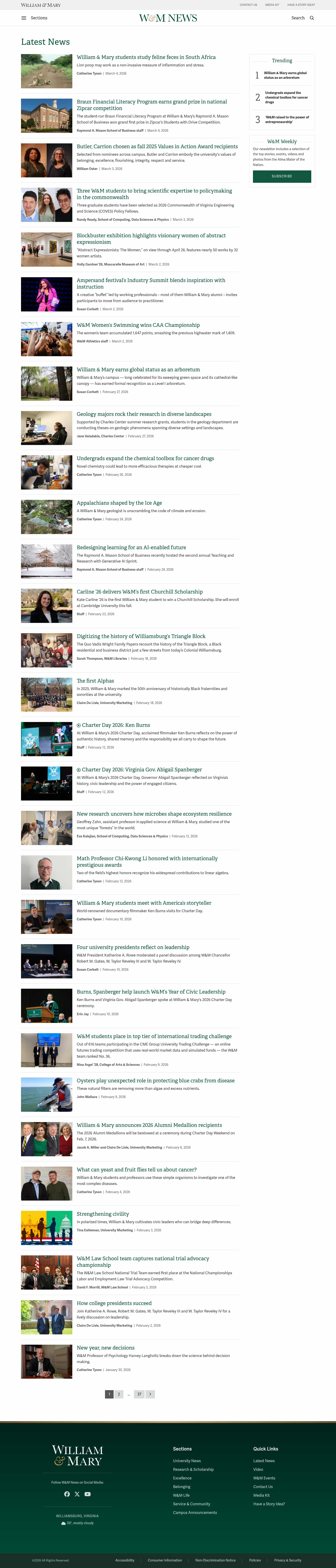 Latest website image capture