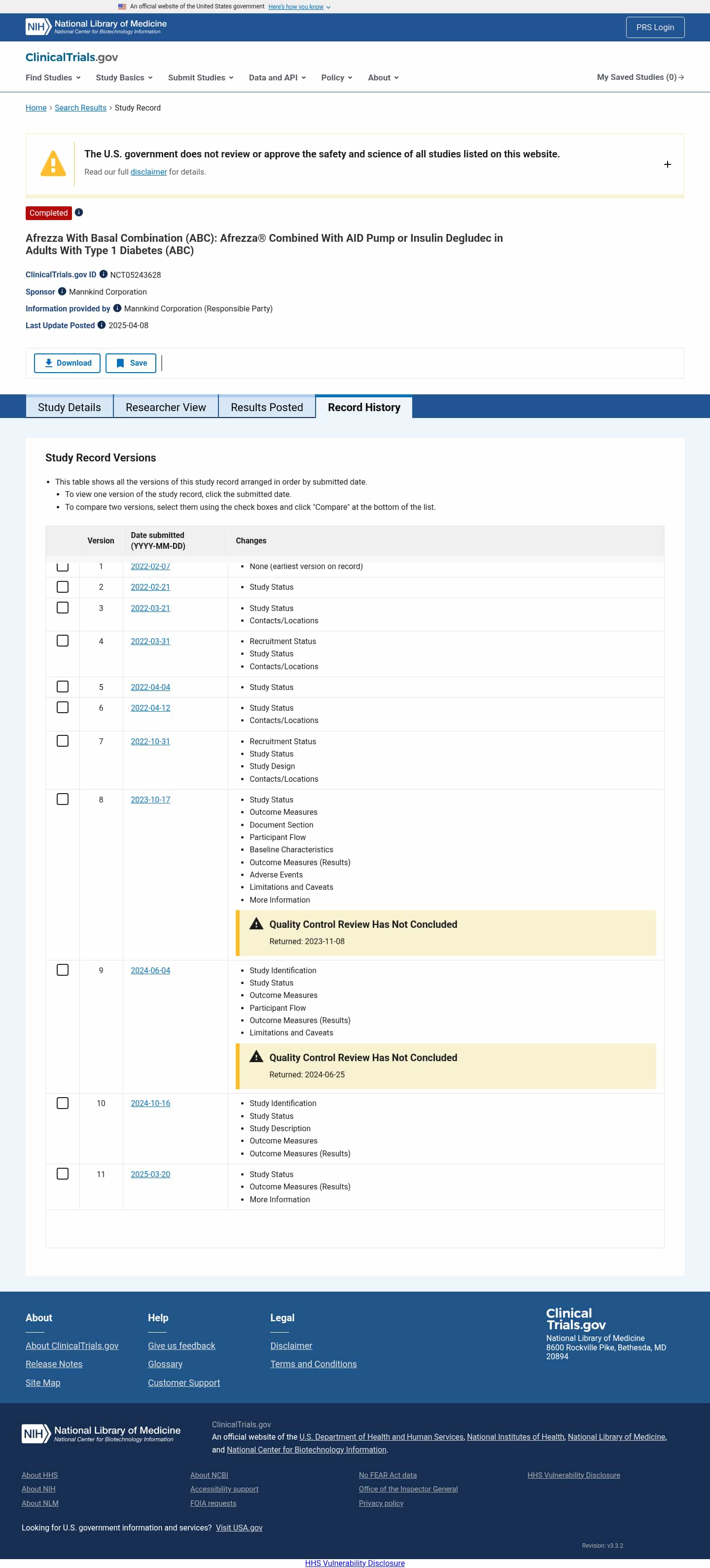 Latest website image capture