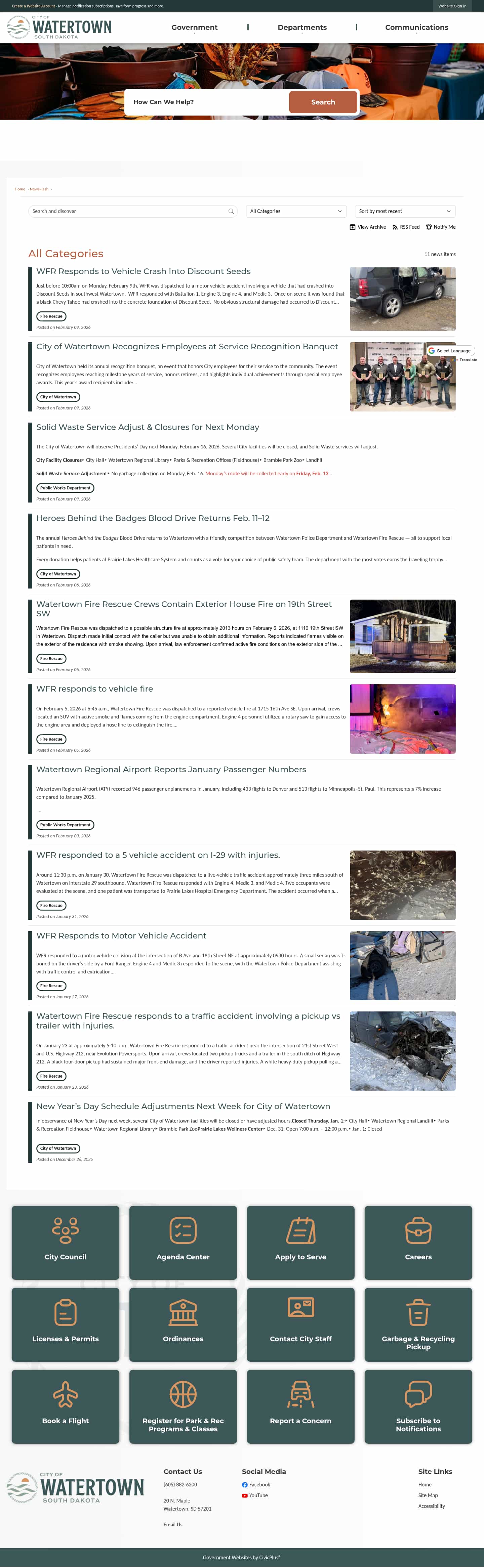 Latest website image capture