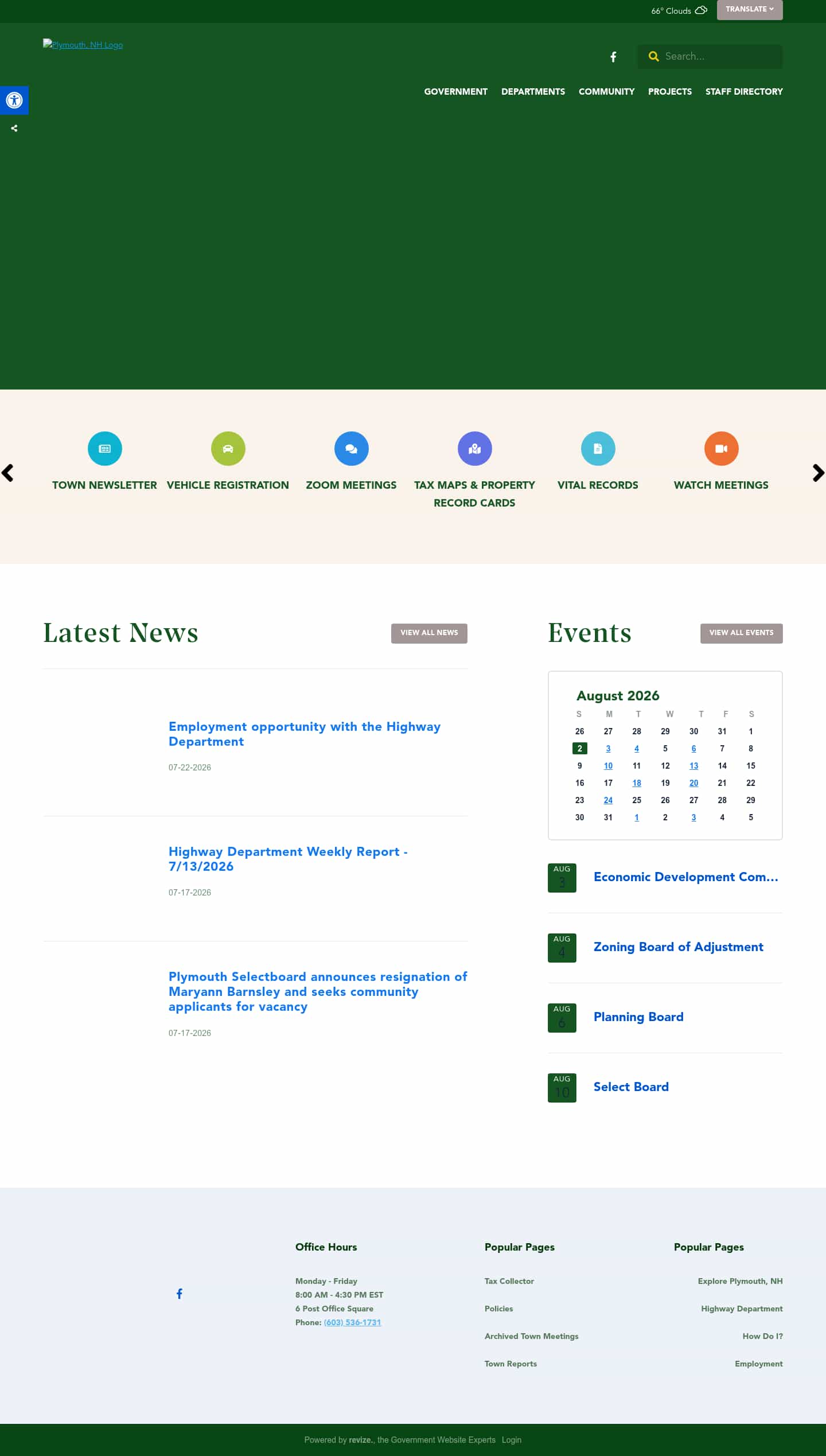 Latest website image capture