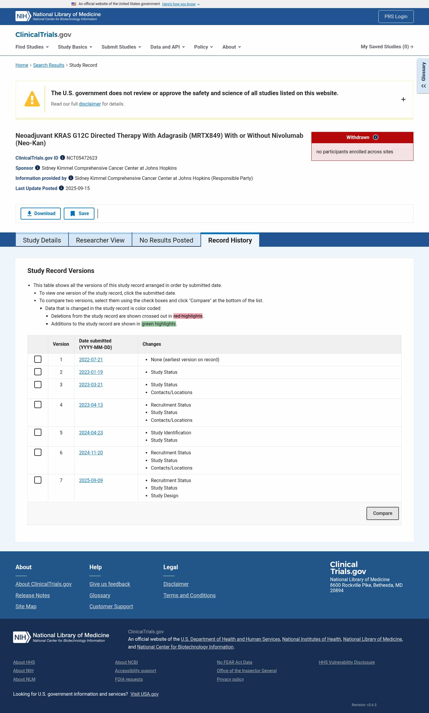 Latest website image capture