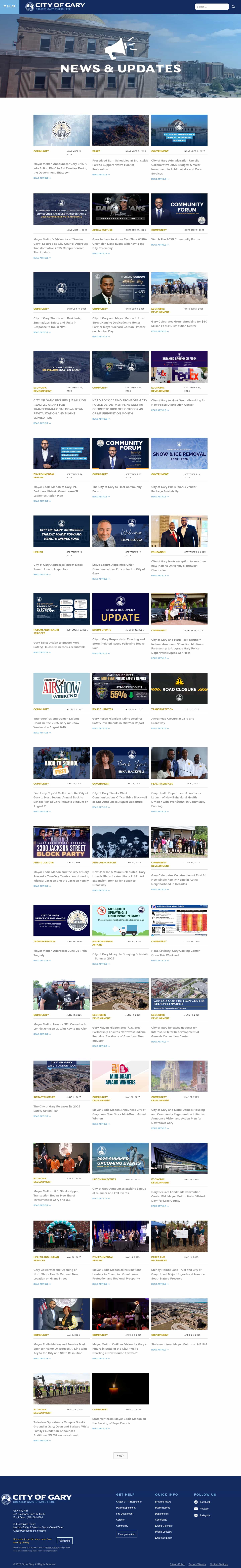 Latest website image capture