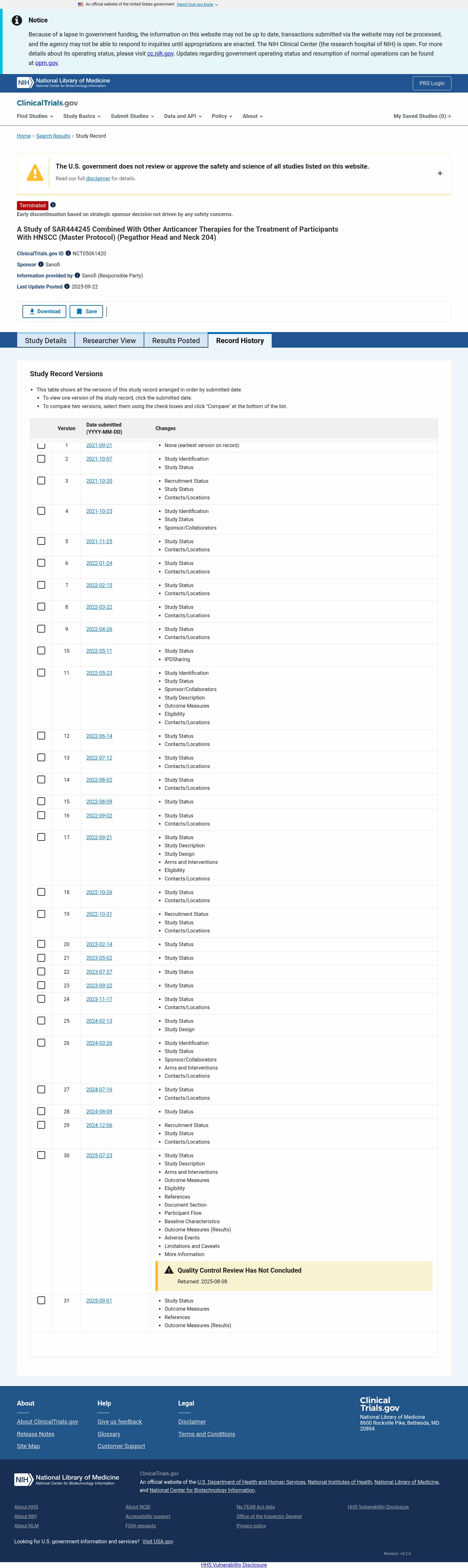 Latest website image capture
