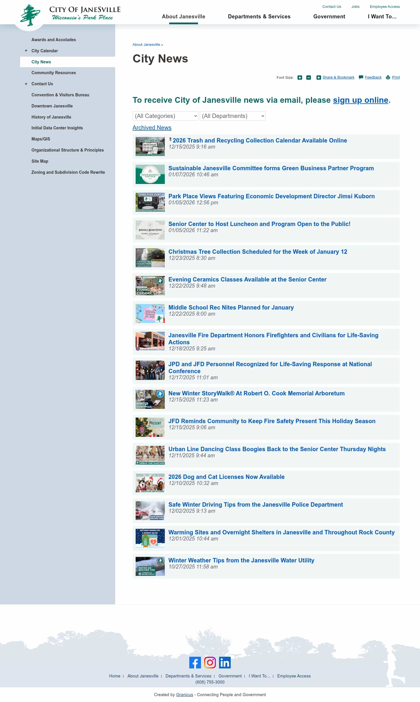 Latest website image capture