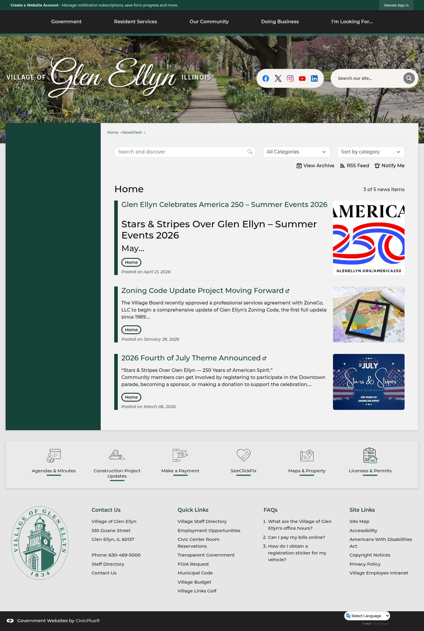 Latest website image capture