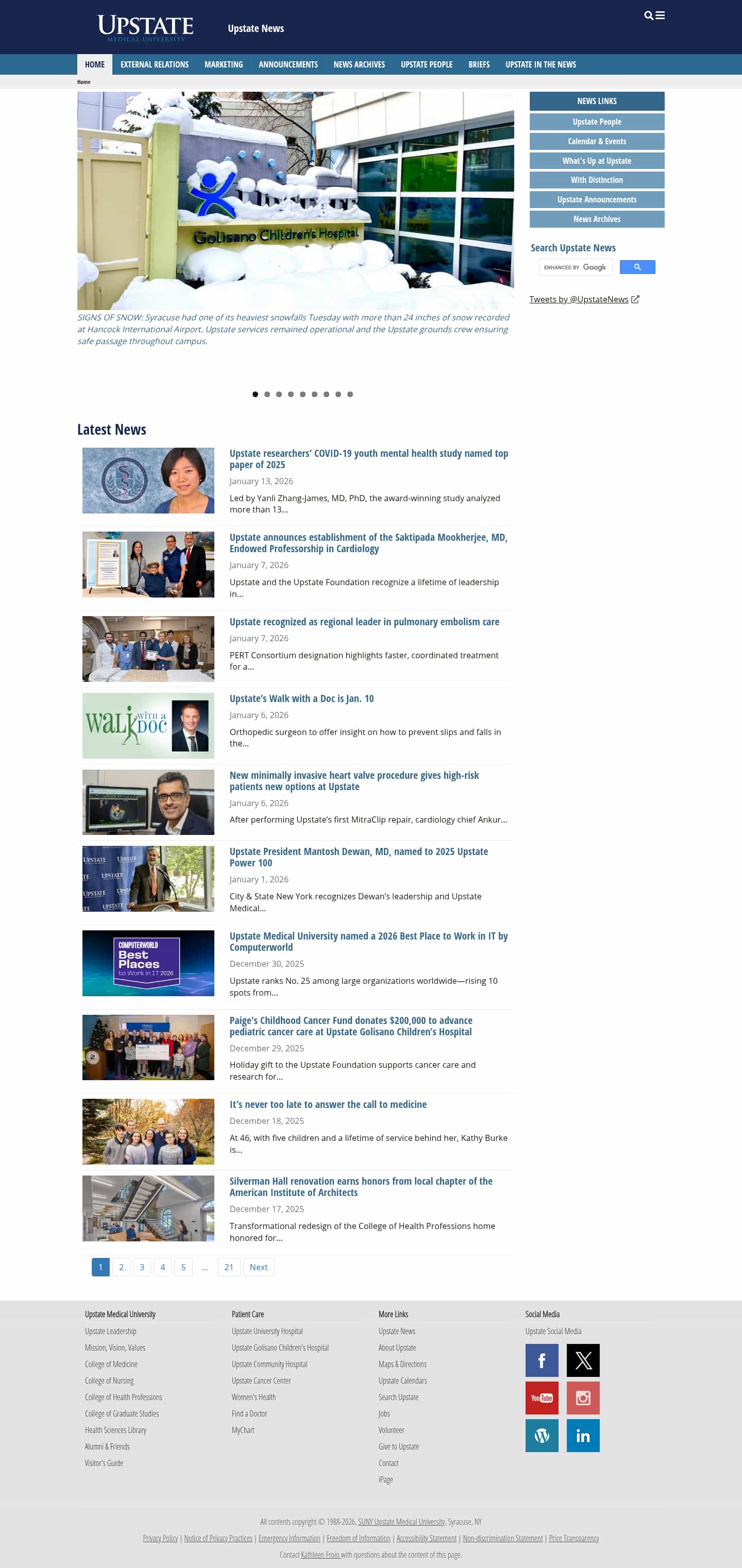 Latest website image capture