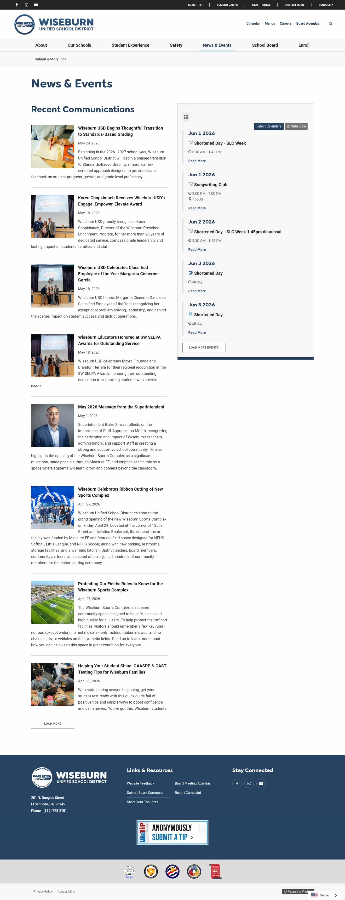 Latest website image capture