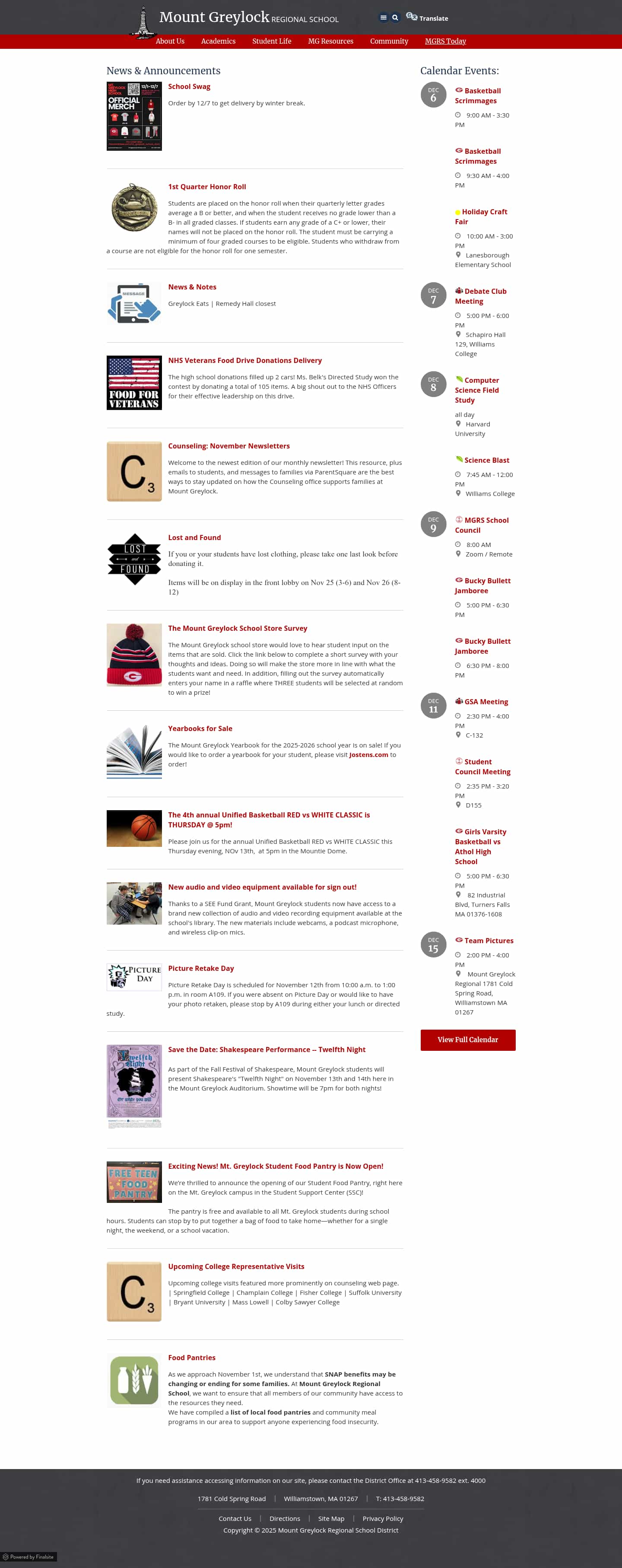 Latest website image capture