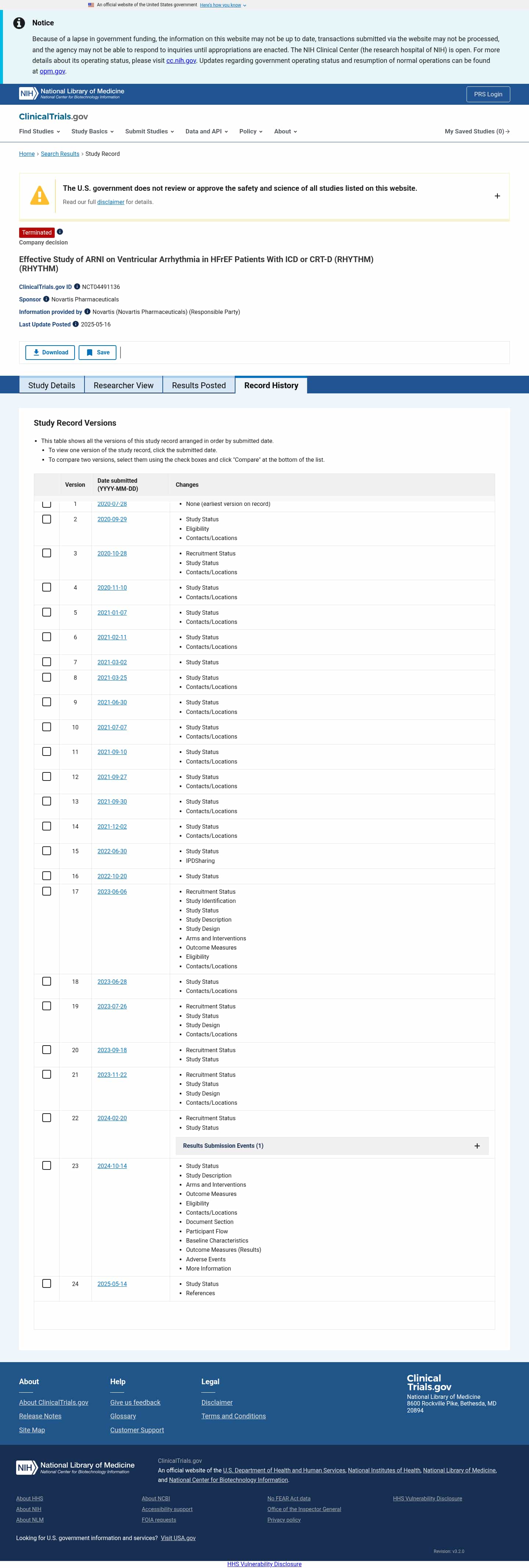 Latest website image capture