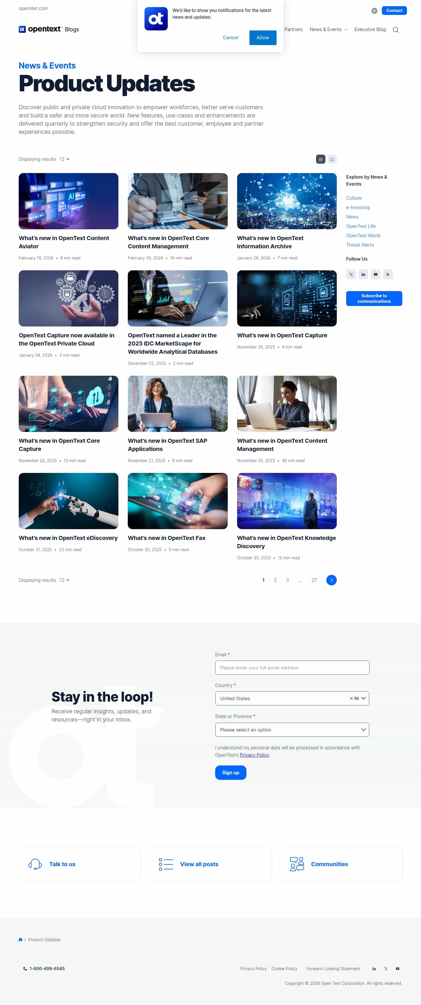 Latest website image capture