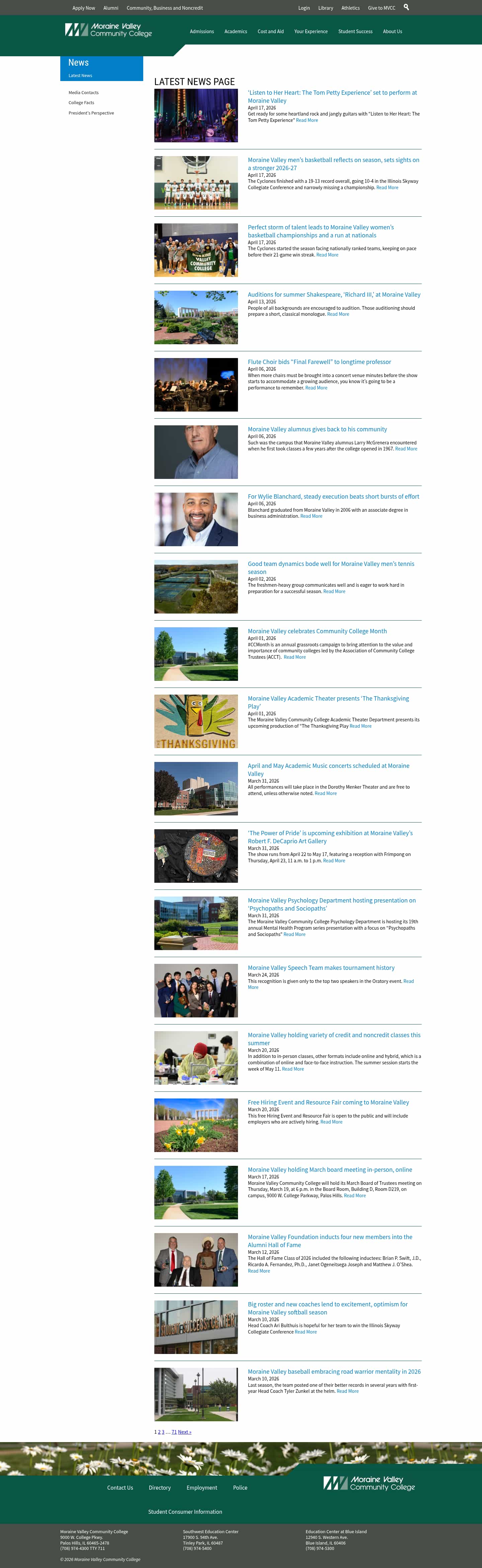 Latest website image capture