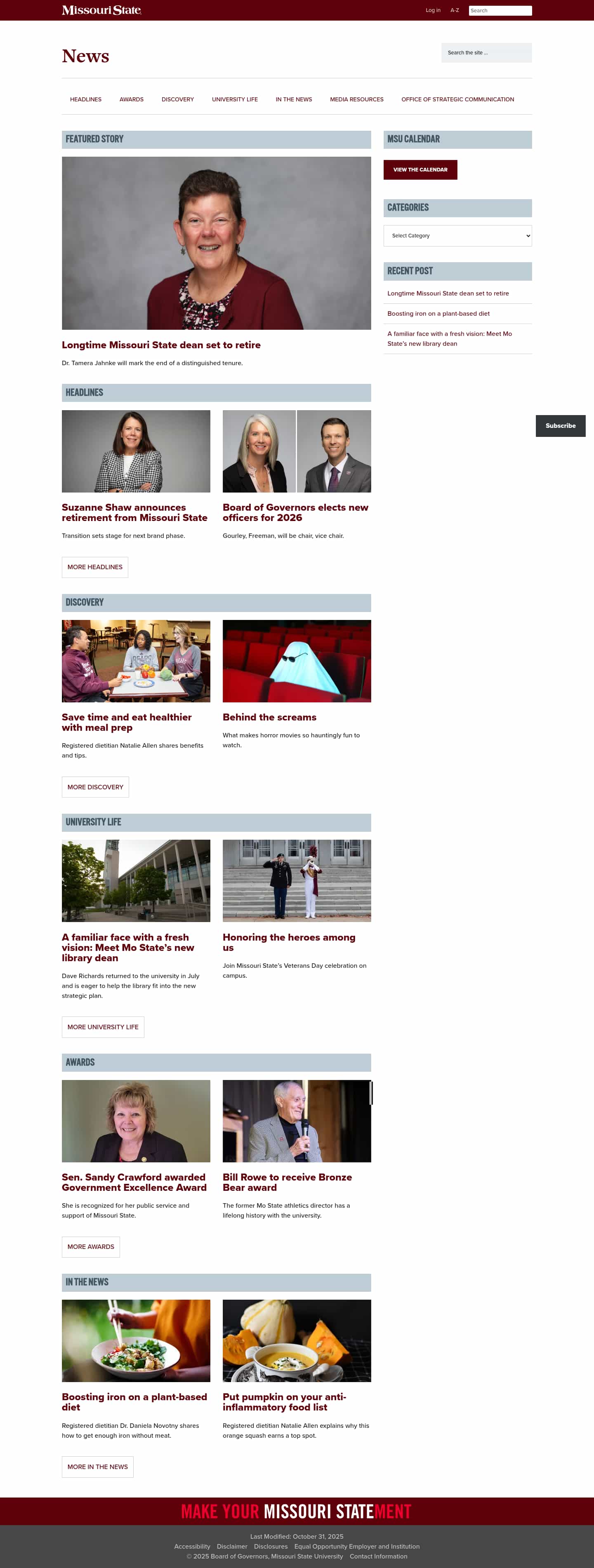 Latest website image capture