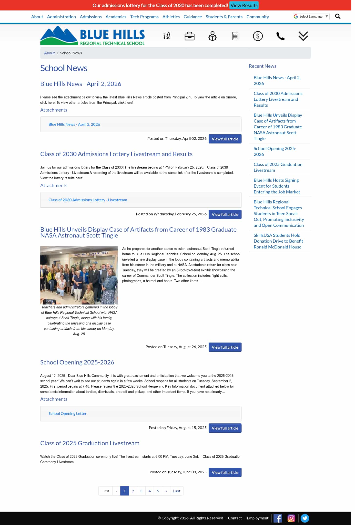 Latest website image capture