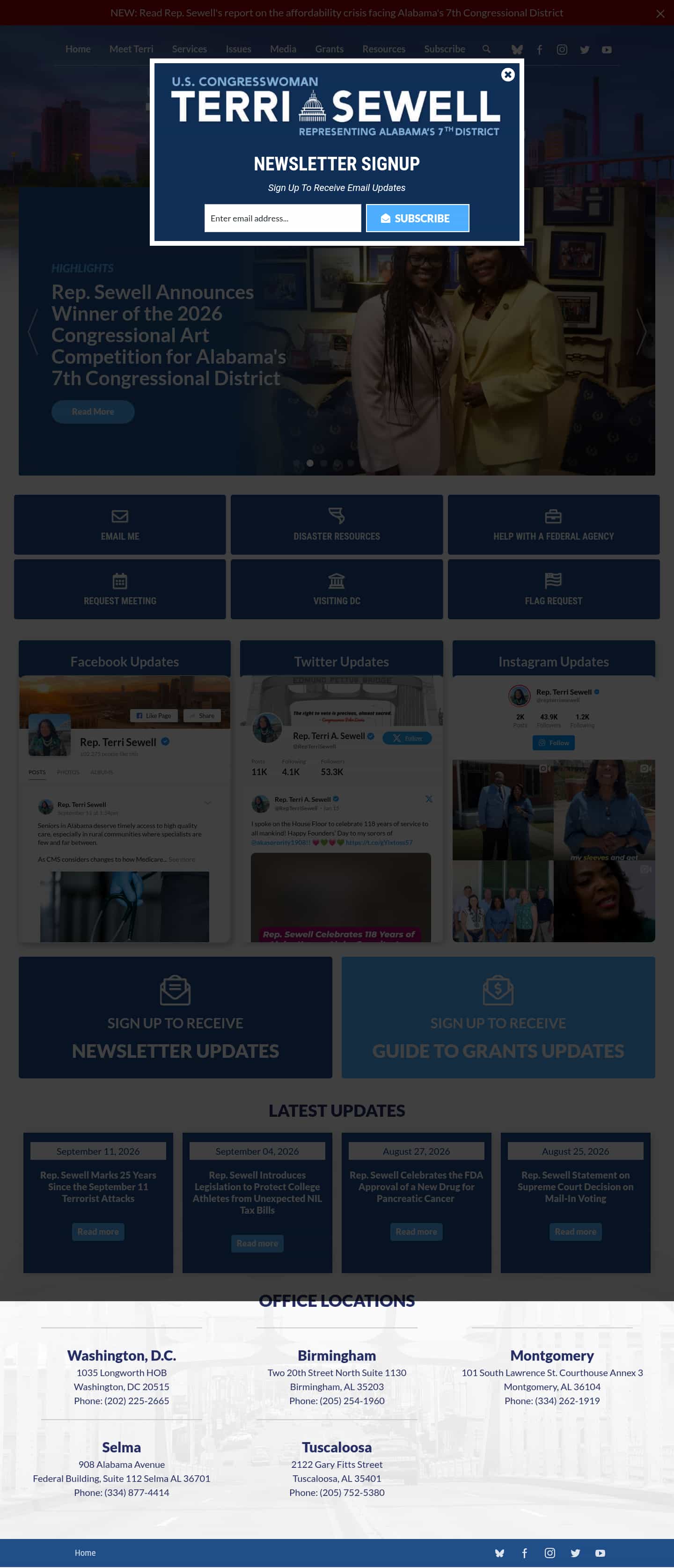 Latest website image capture
