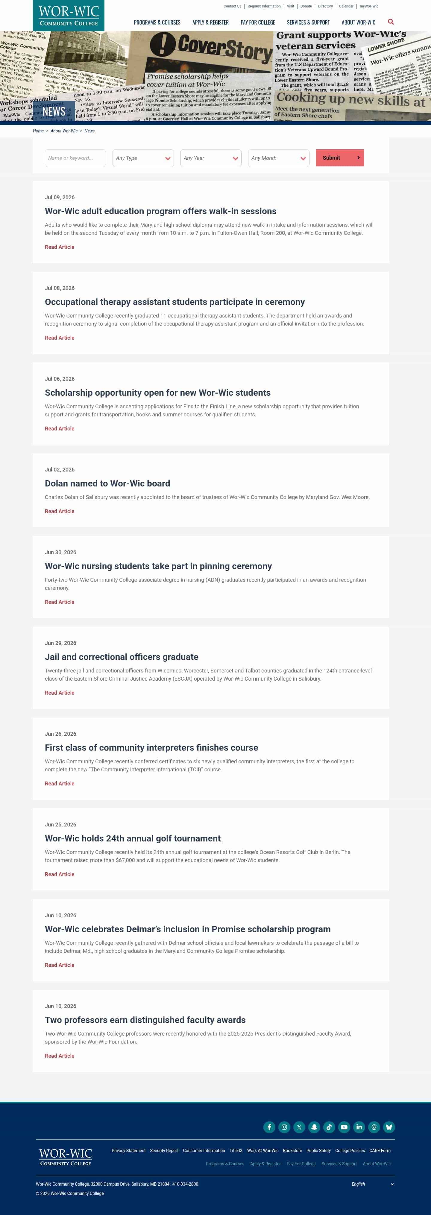 Latest website image capture