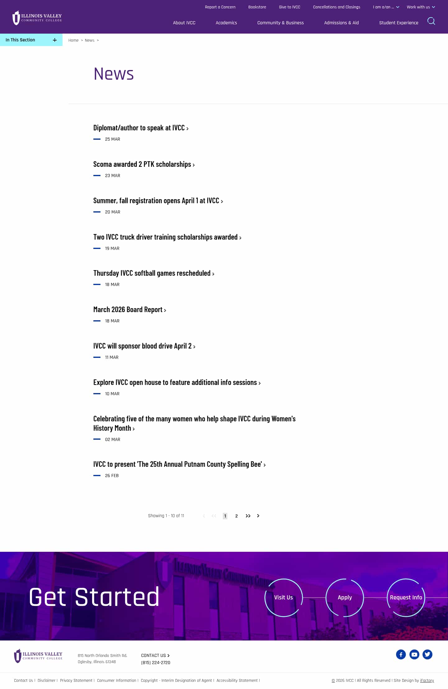 Latest website image capture