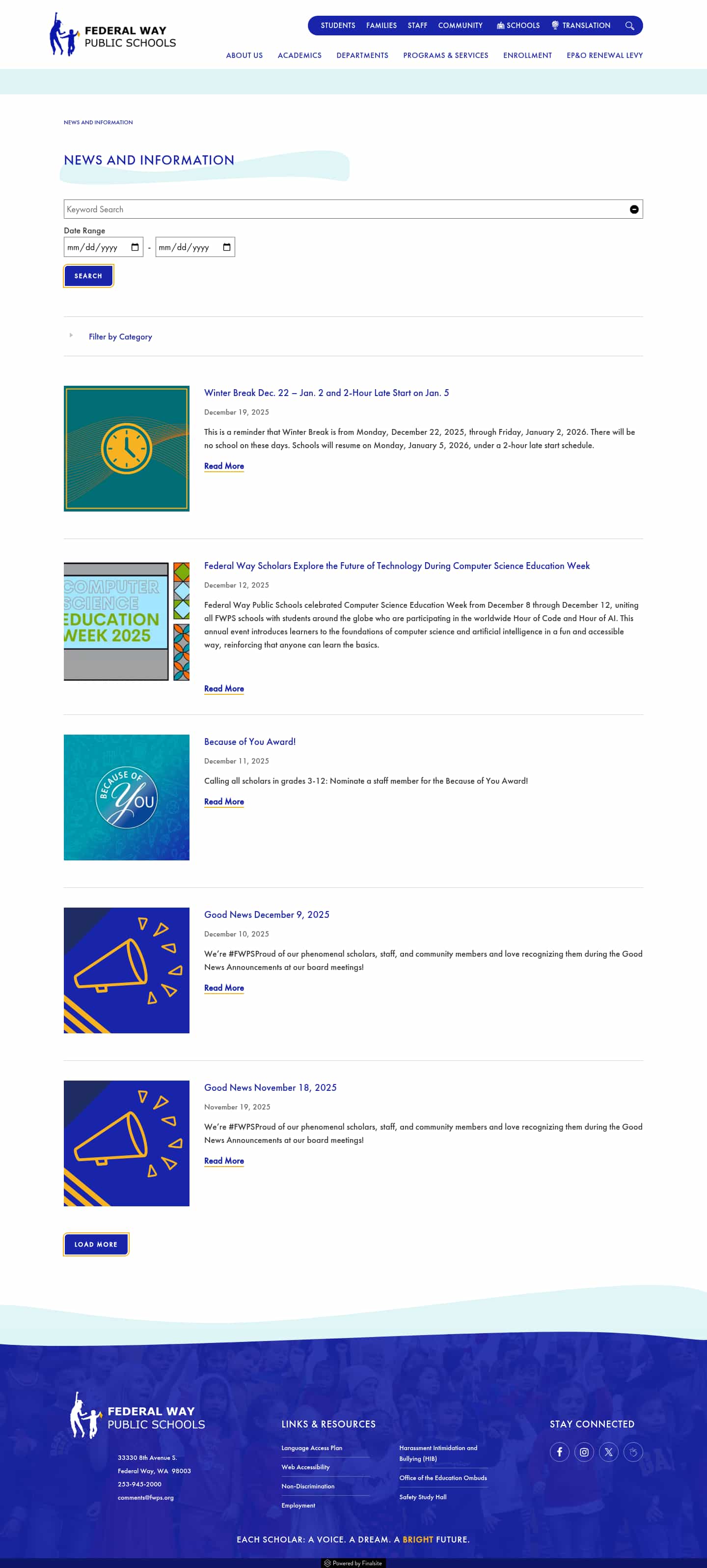 Latest website image capture