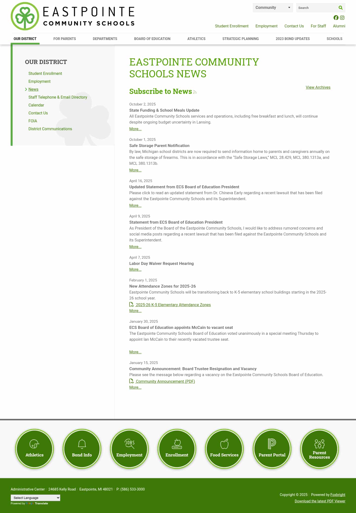 Latest website image capture