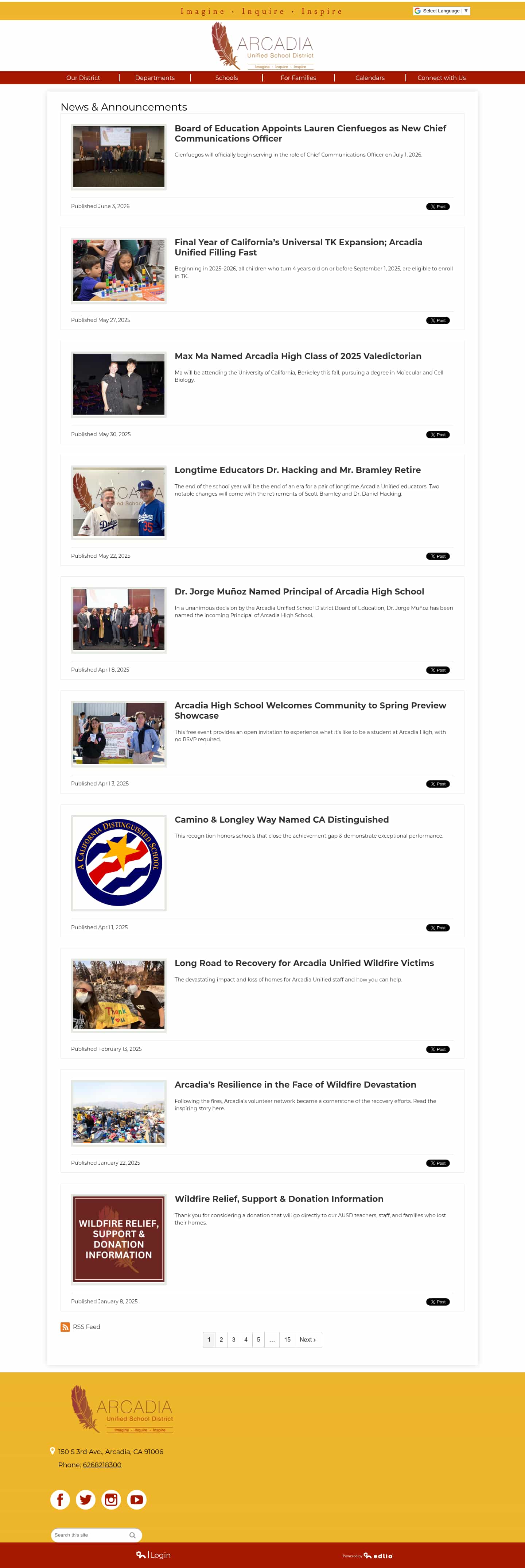 Latest website image capture